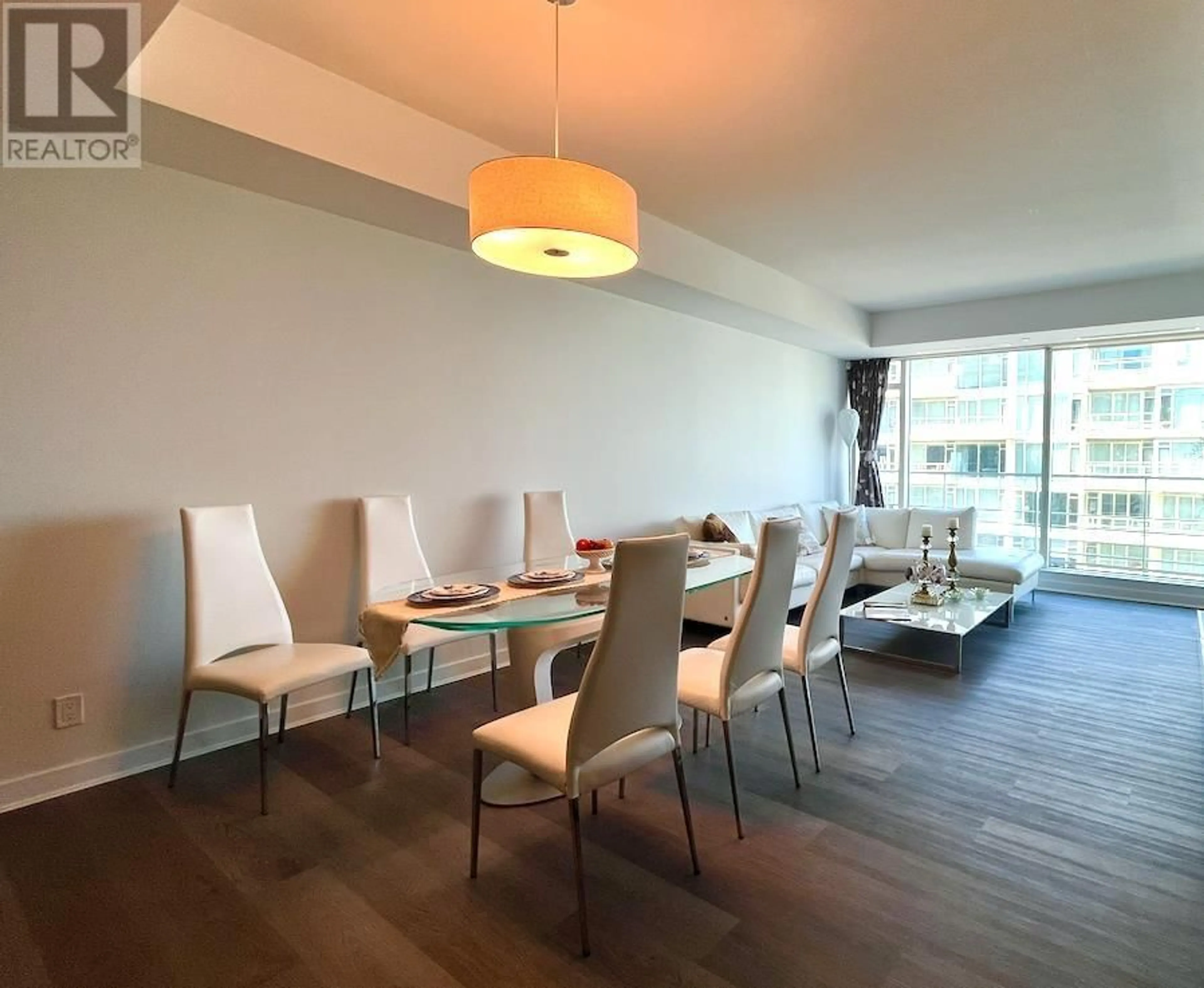 Dining room, wood/laminate floor for 811 - 5199 BRIGHOUSE WAY, Richmond British Columbia V7C0A7