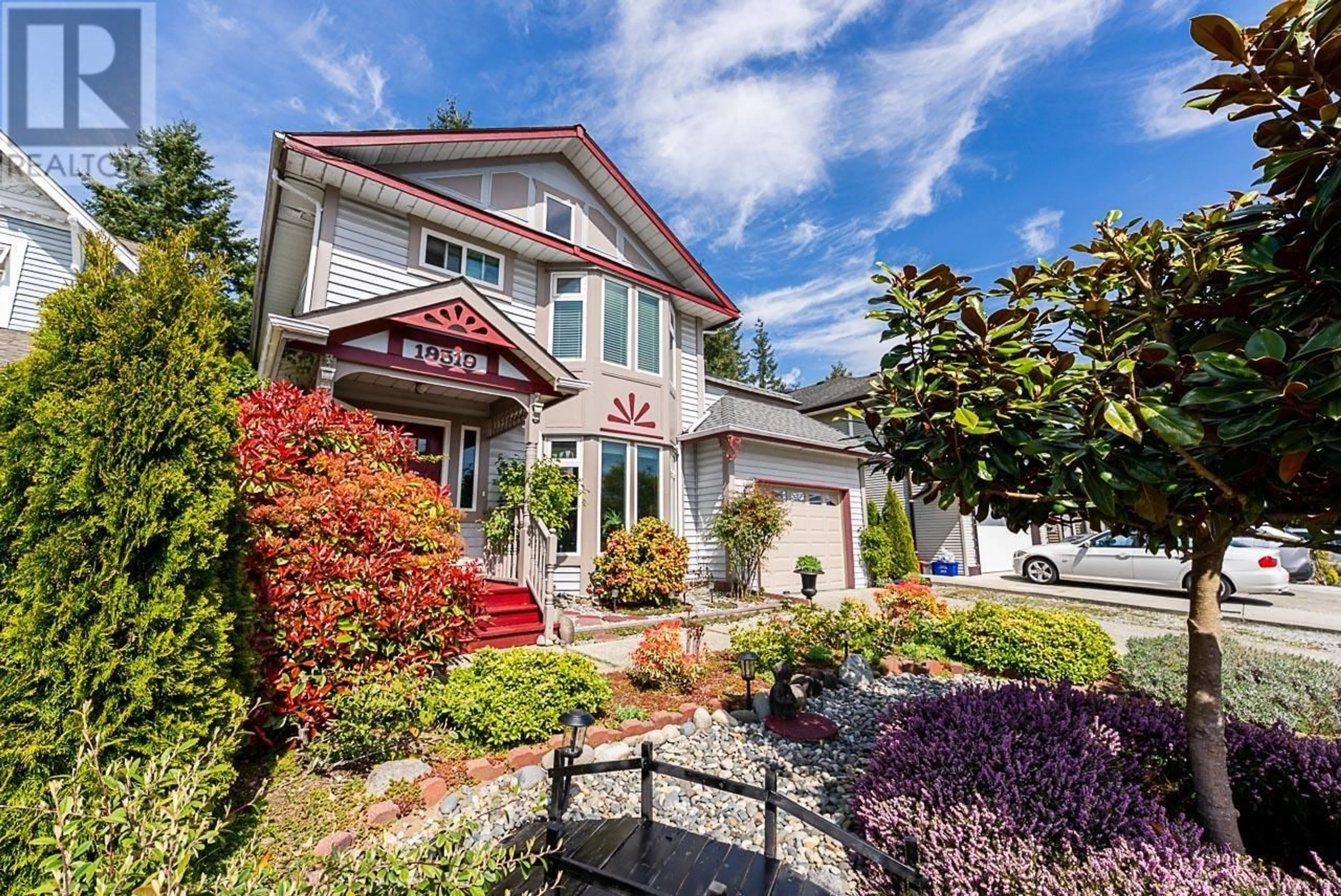 Home with vinyl exterior material, street for 19519 115A AVENUE, Pitt Meadows British Columbia V3Y1R5
