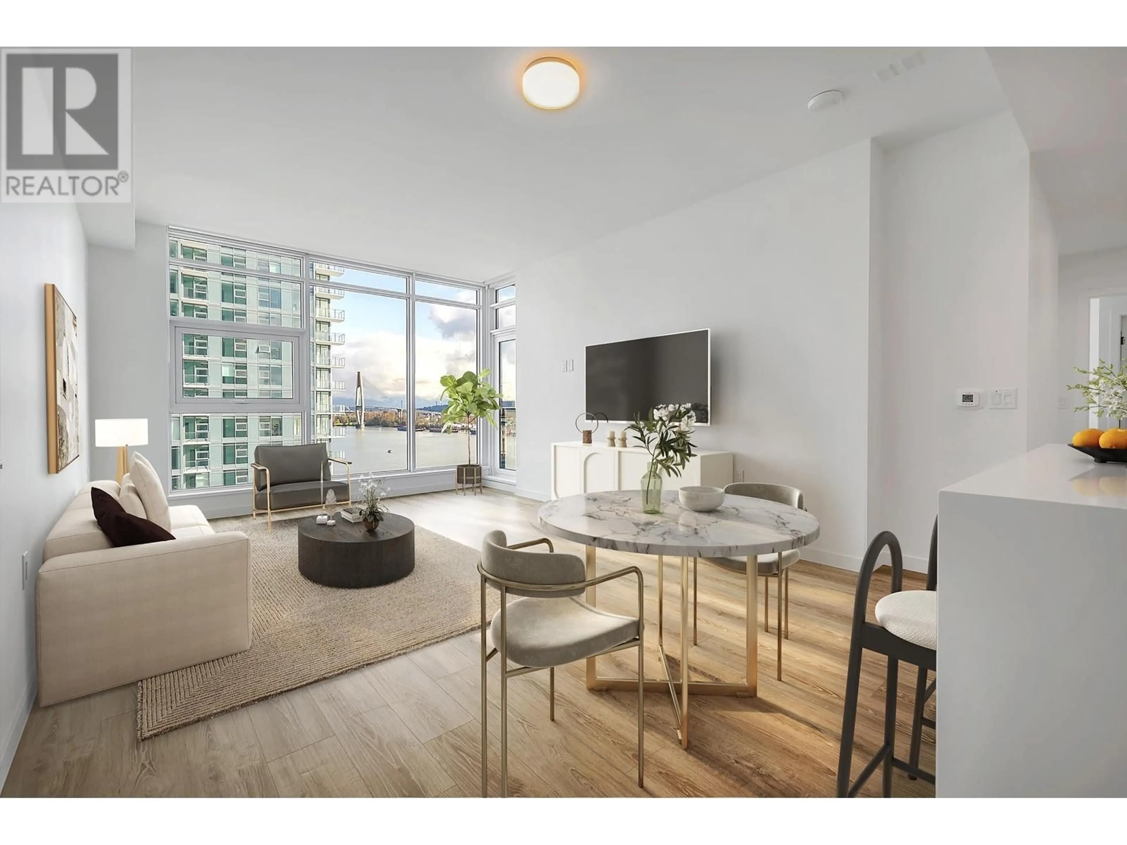 Living room with furniture, unknown for 1006 - 680 QUAYSIDE DRIVE, New Westminster British Columbia V3M0P2