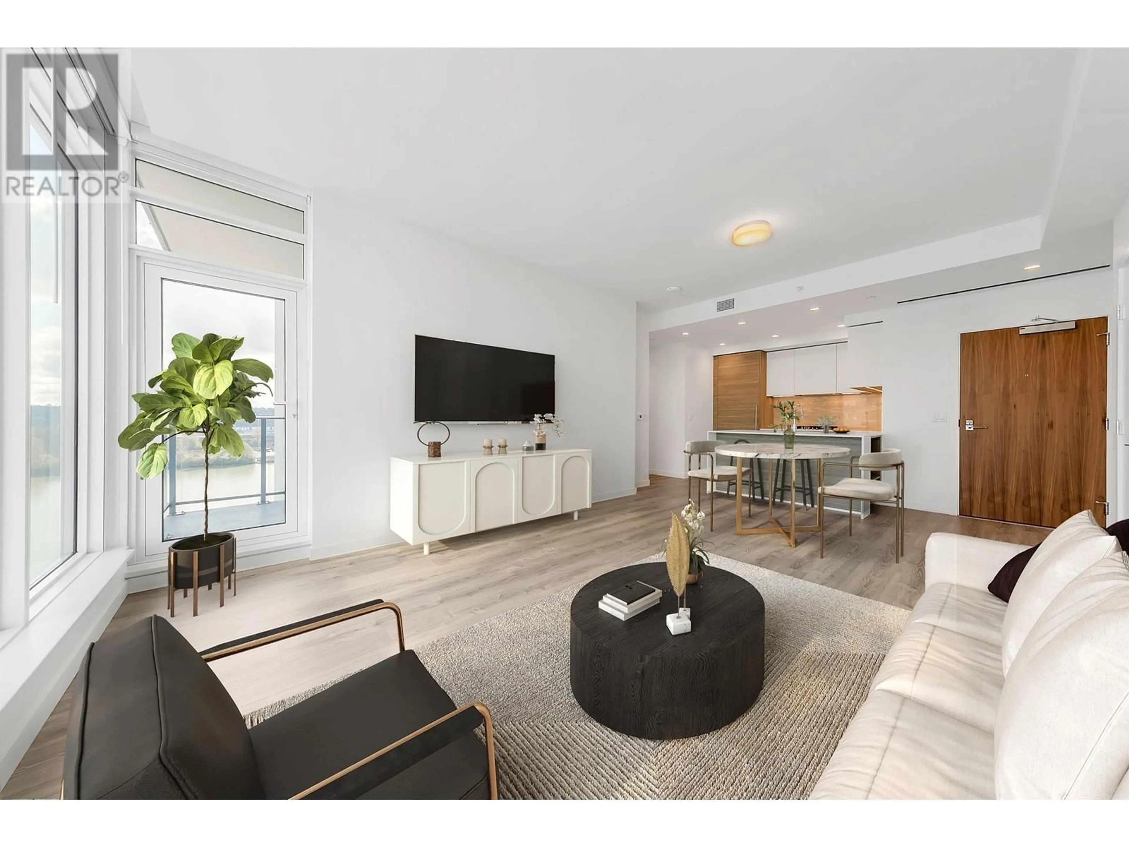 Living room with furniture, unknown for 1006 - 680 QUAYSIDE DRIVE, New Westminster British Columbia V3M0P2