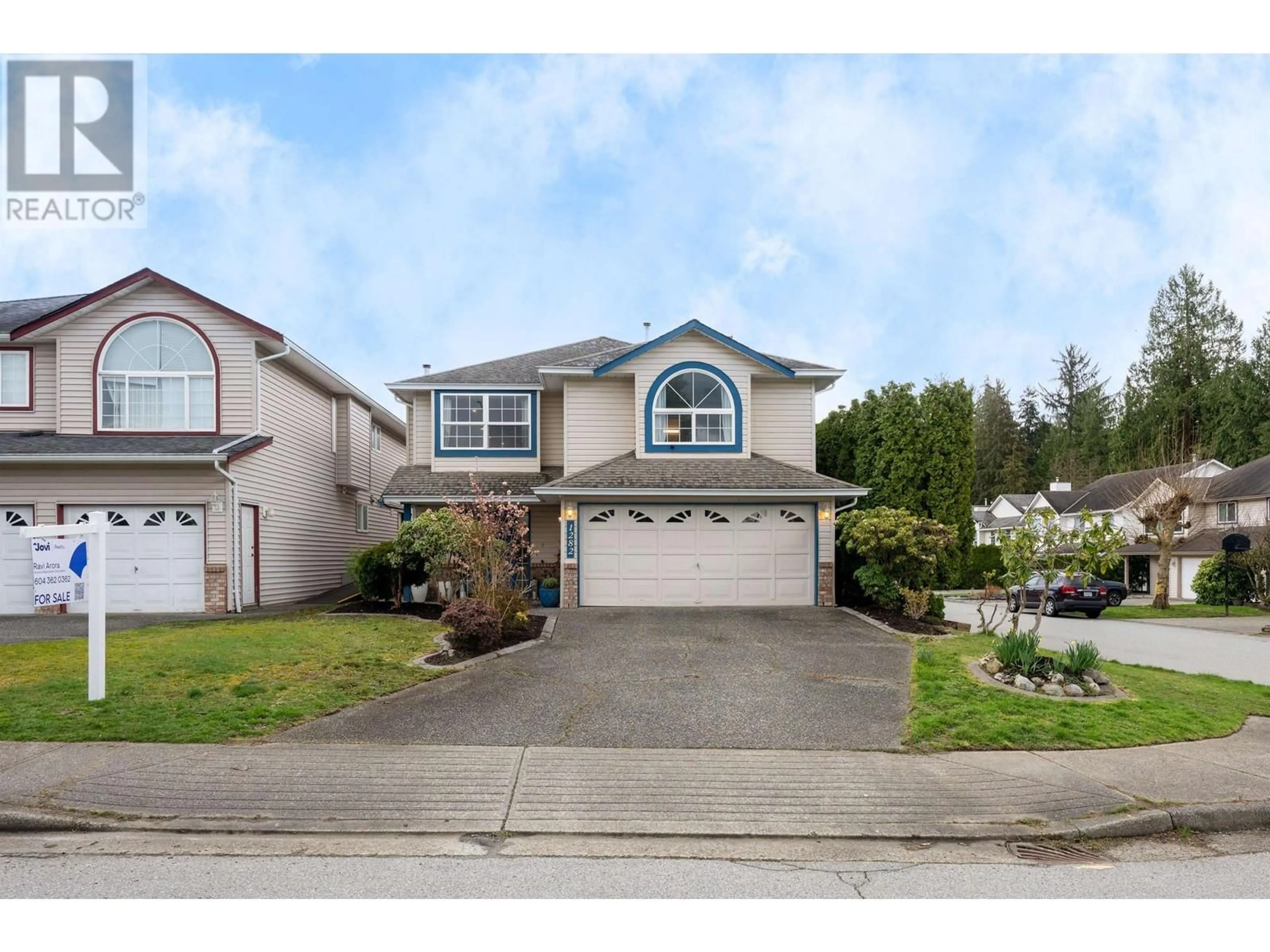 Home with vinyl exterior material, street for 1282 LINCOLN DRIVE, Port Coquitlam British Columbia V3B7J5