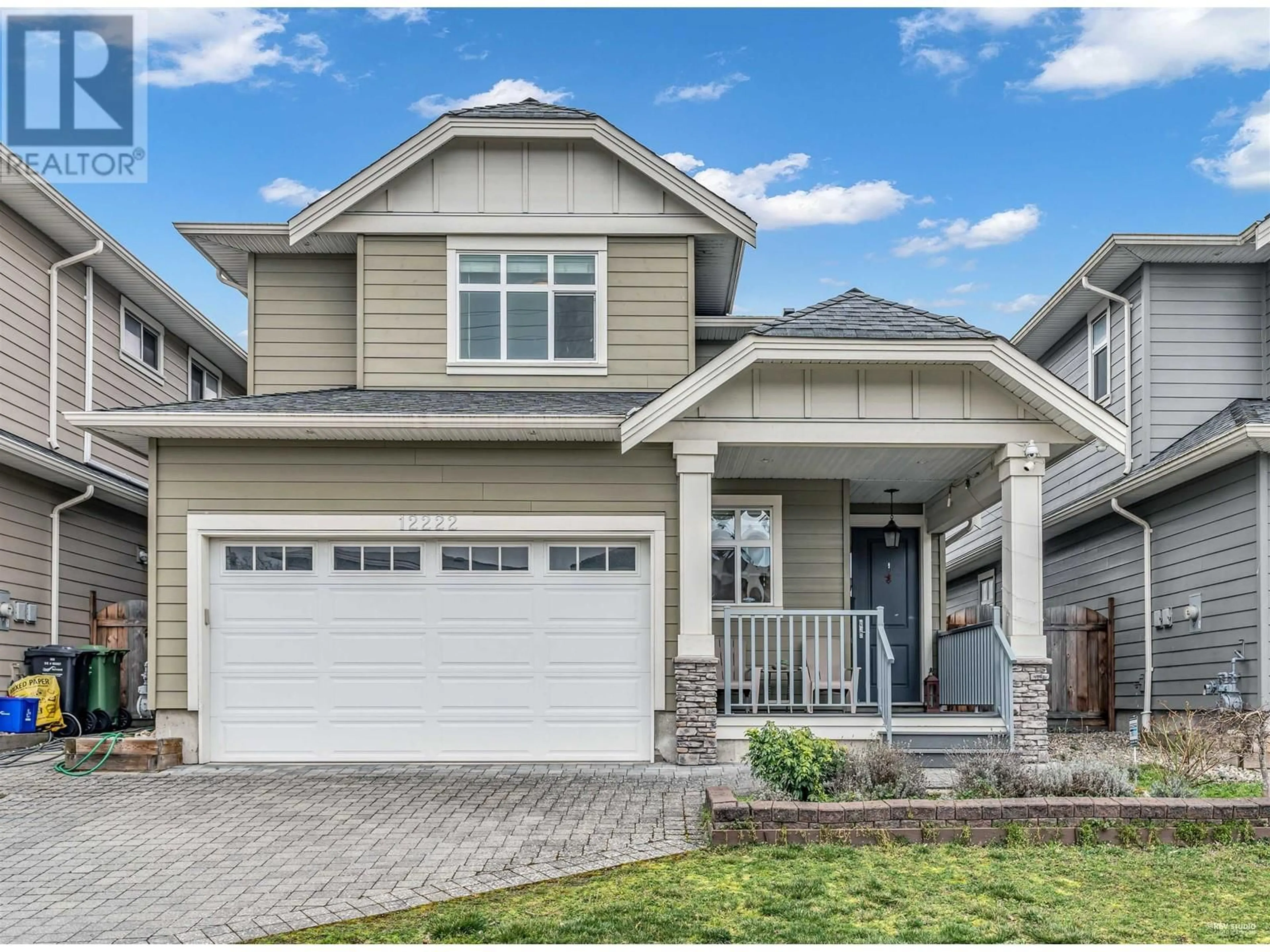Home with vinyl exterior material, street for 12222 TRITES ROAD, Richmond British Columbia V7E3R7