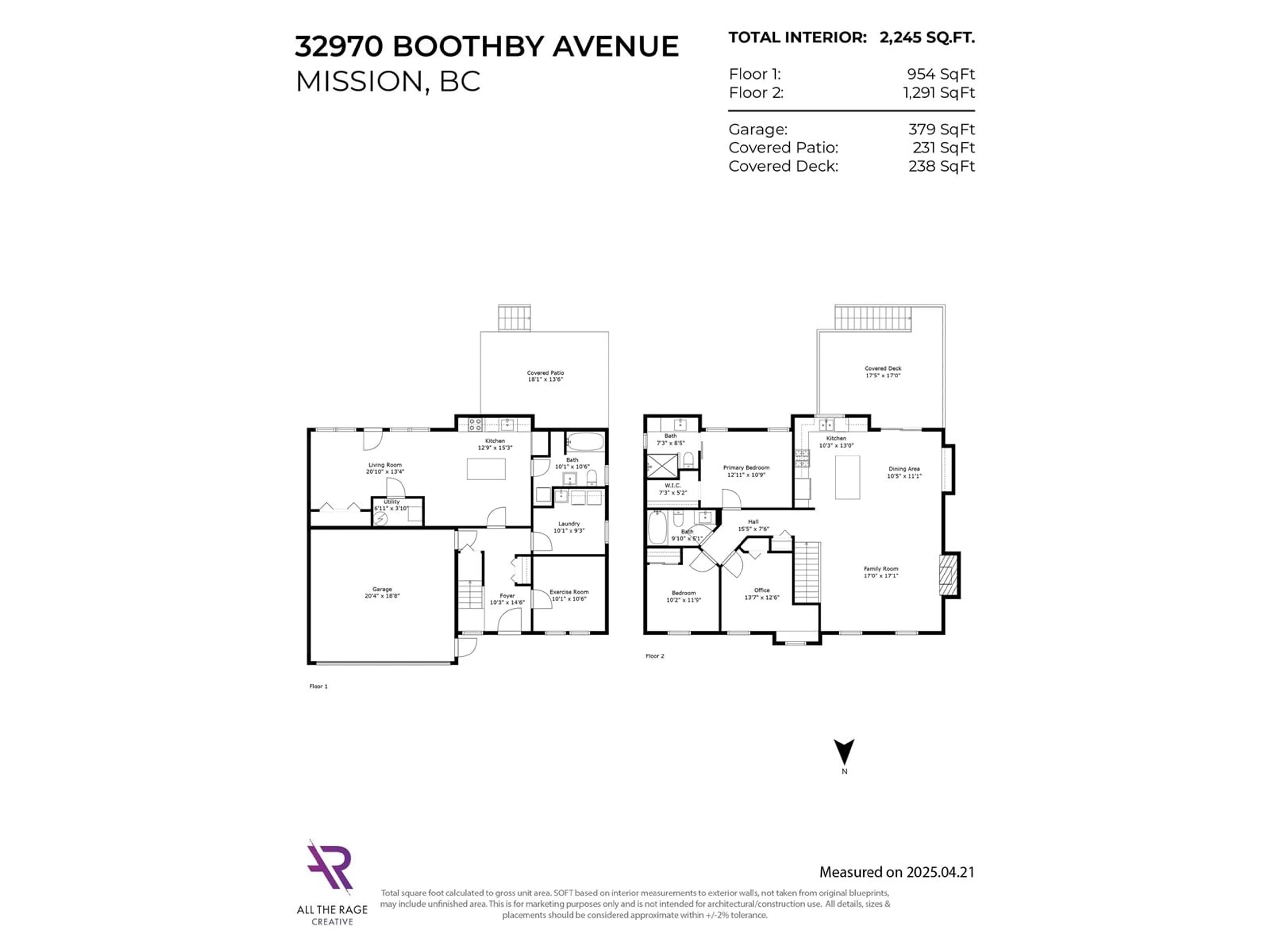Floor plan for 32970 BOOTHBY, Mission British Columbia V2V7R3