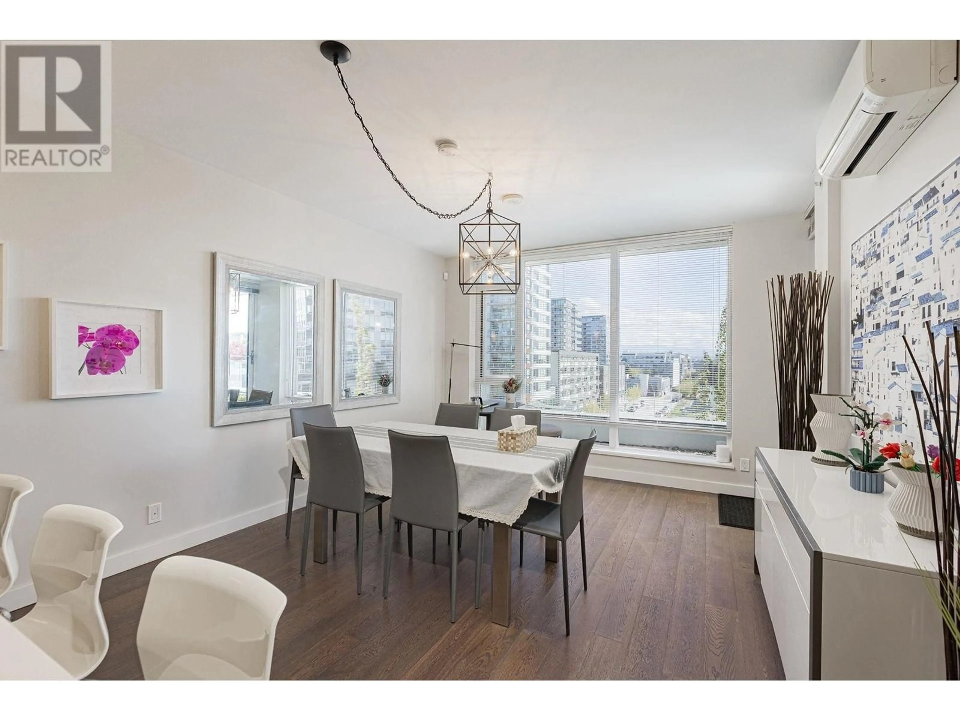 Dining room, wood/laminate floor for 6015 - 5511 HOLLYBRIDGE WAY, Richmond British Columbia V7C0A3