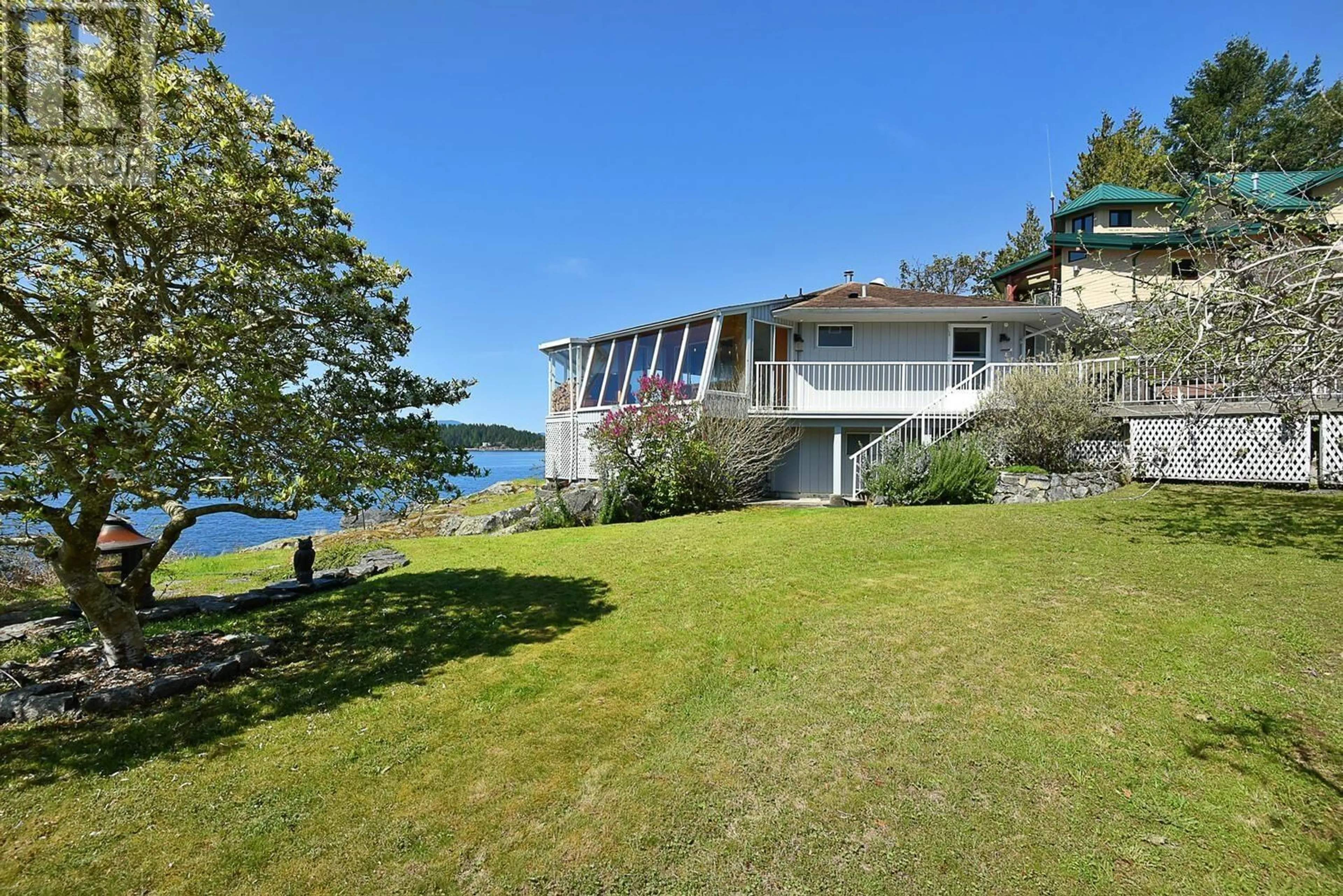 A pic from outside/outdoor area/front of a property/back of a property/a pic from drone, water/lake/river/ocean view for 13209 DAMES ROAD, Garden Bay British Columbia V0N1S1