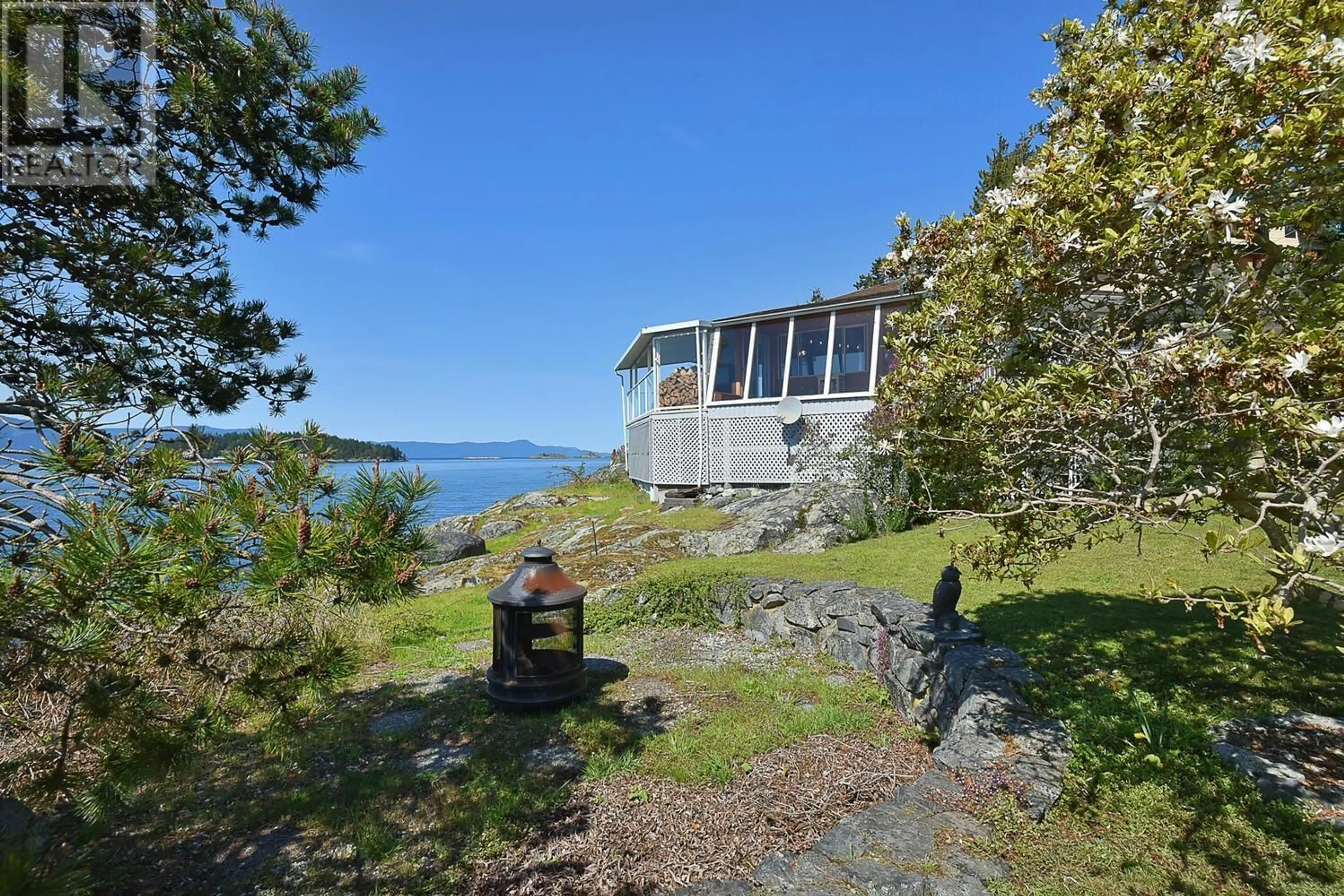 A pic from outside/outdoor area/front of a property/back of a property/a pic from drone, water/lake/river/ocean view for 13209 DAMES ROAD, Garden Bay British Columbia V0N1S1