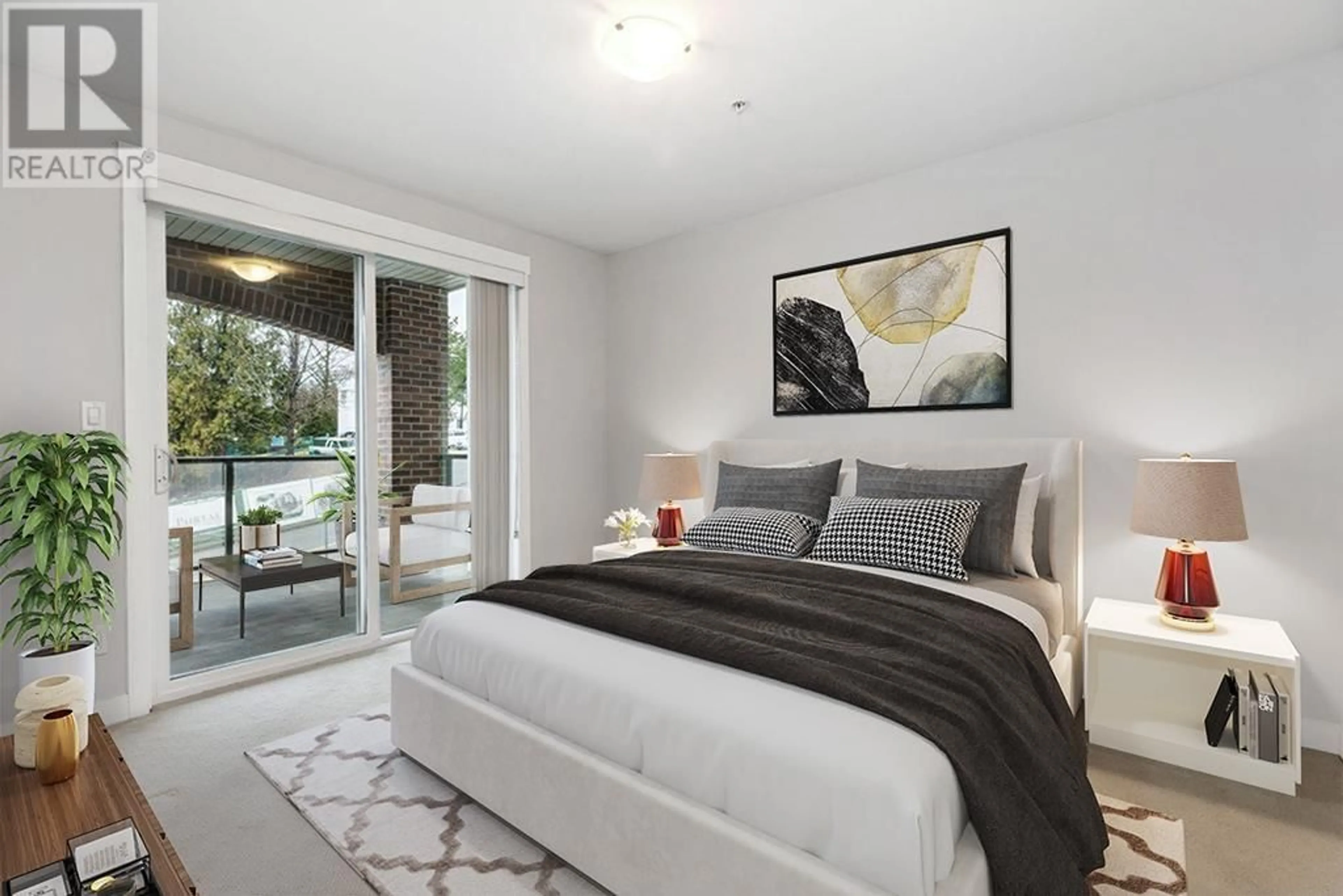 Bedroom with bed, unknown for 213 - 11580 223 STREET, Maple Ridge British Columbia V2X9H1