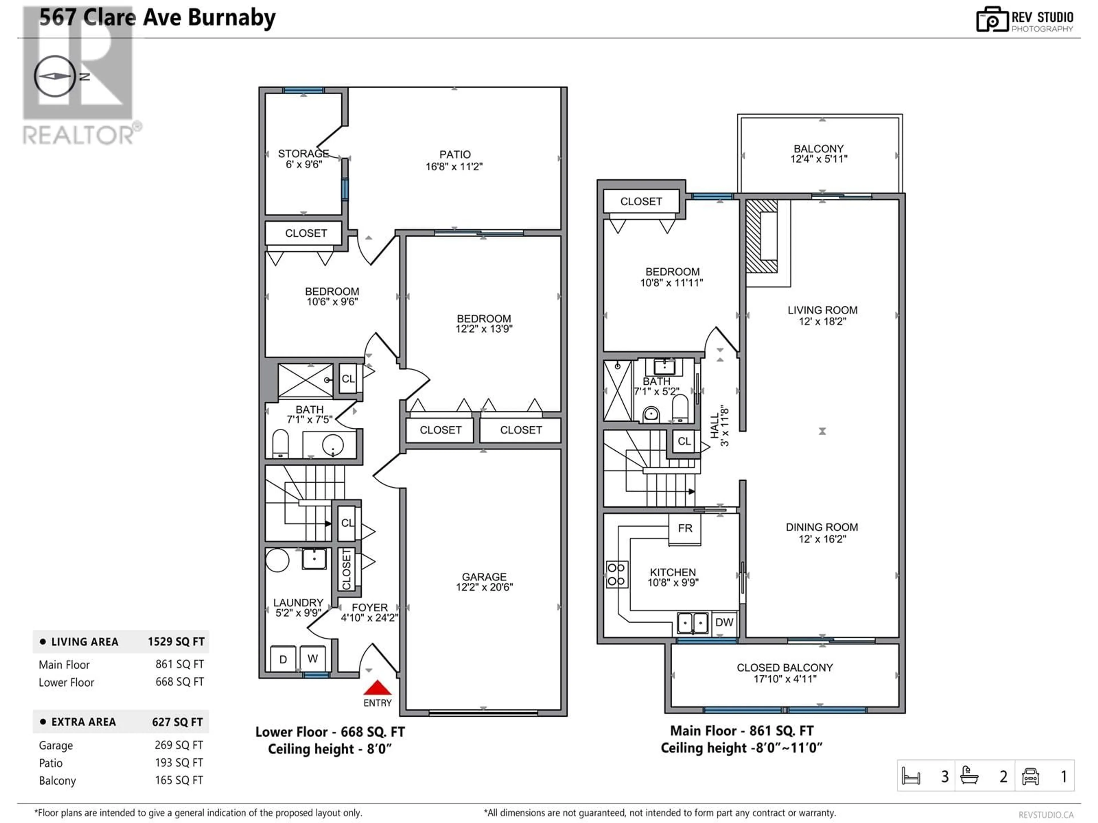Floor plan for 567 CLARE AVENUE, Burnaby British Columbia V5B4L3