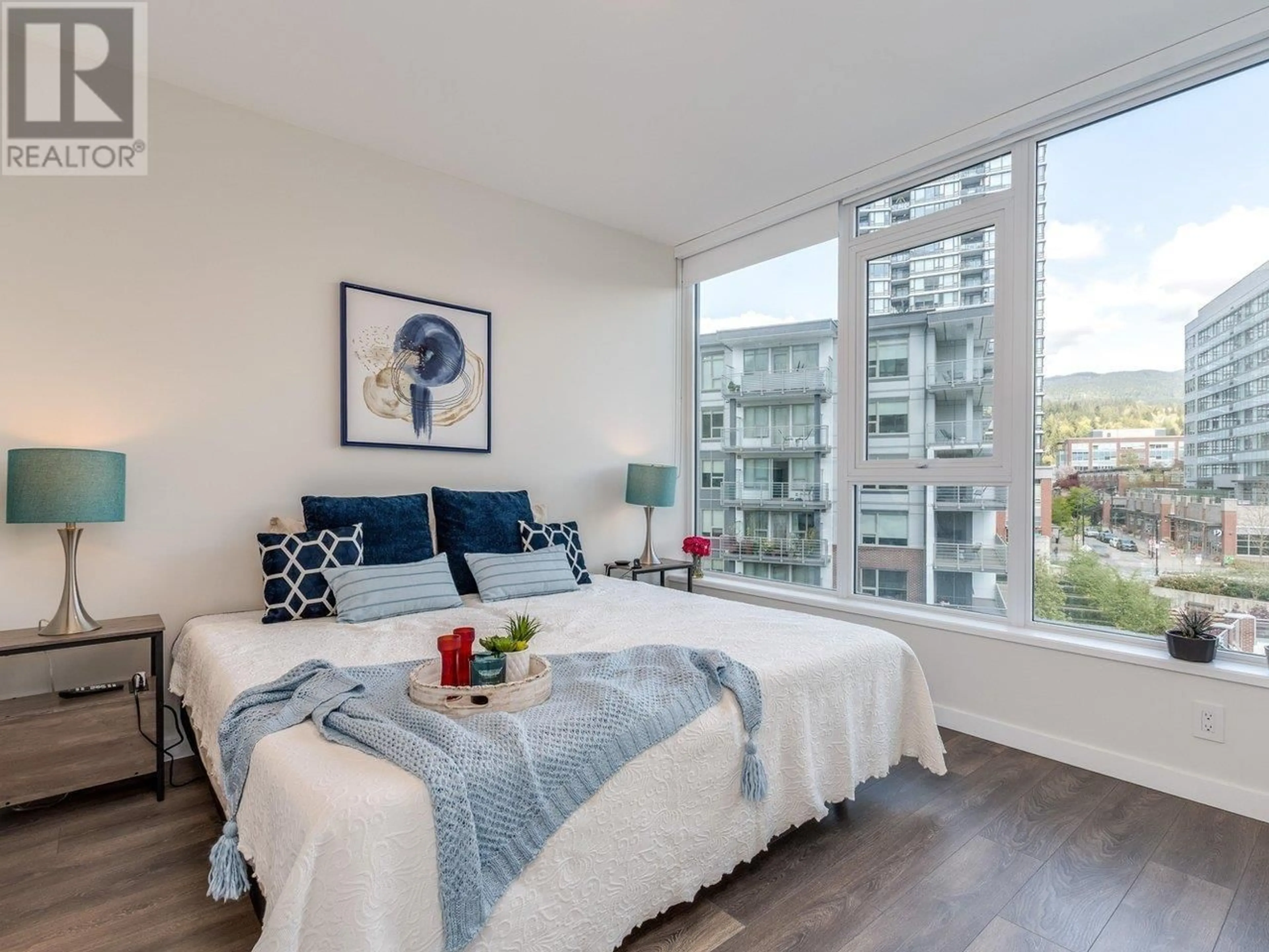 Bedroom with bed, unknown for 402 - 308 MORRISSEY ROAD, Port Moody British Columbia V3H0M2