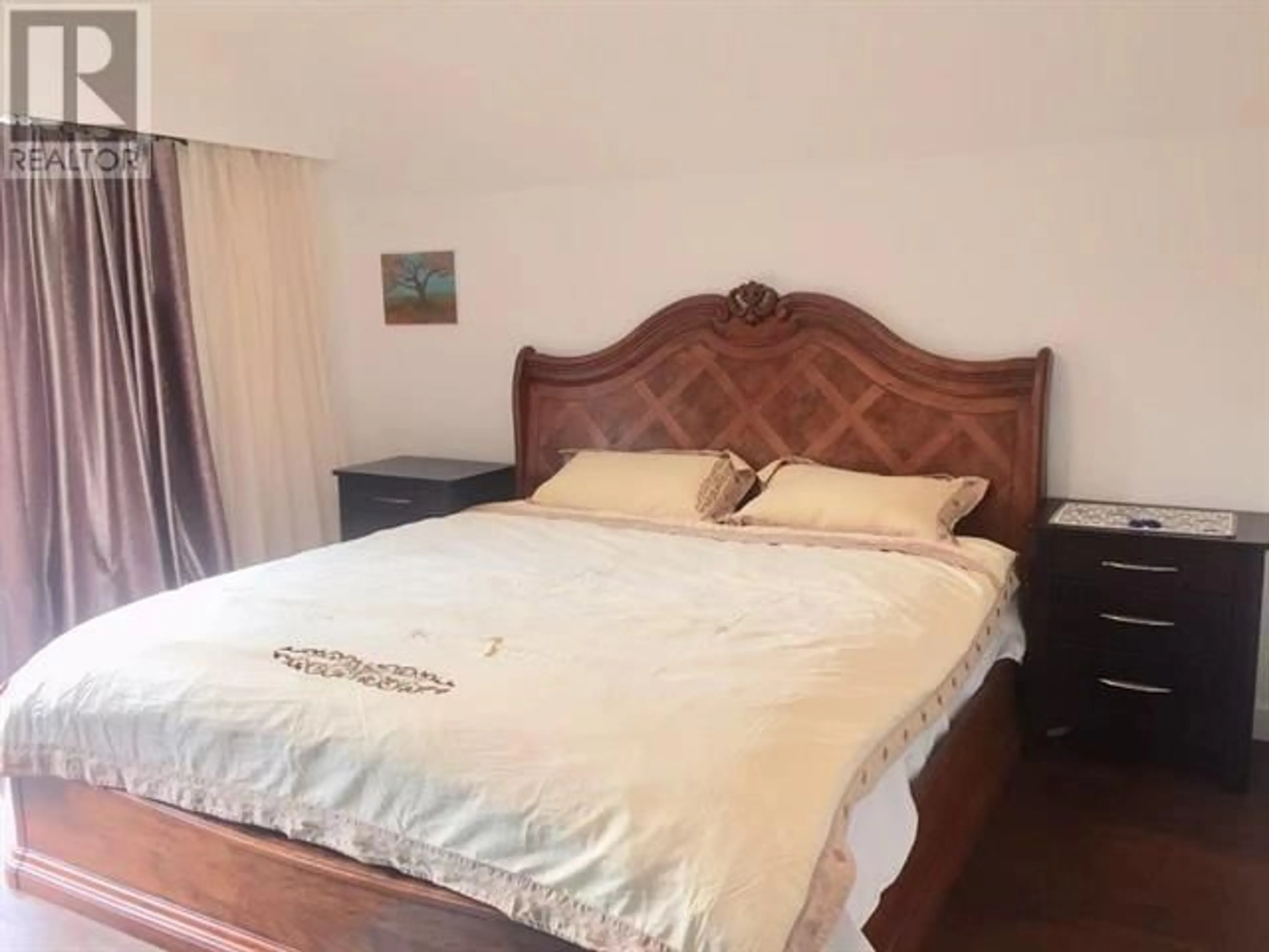 Bedroom with bed, wood/laminate floor for 7760 WATERTON DRIVE, Richmond British Columbia V7A4G4