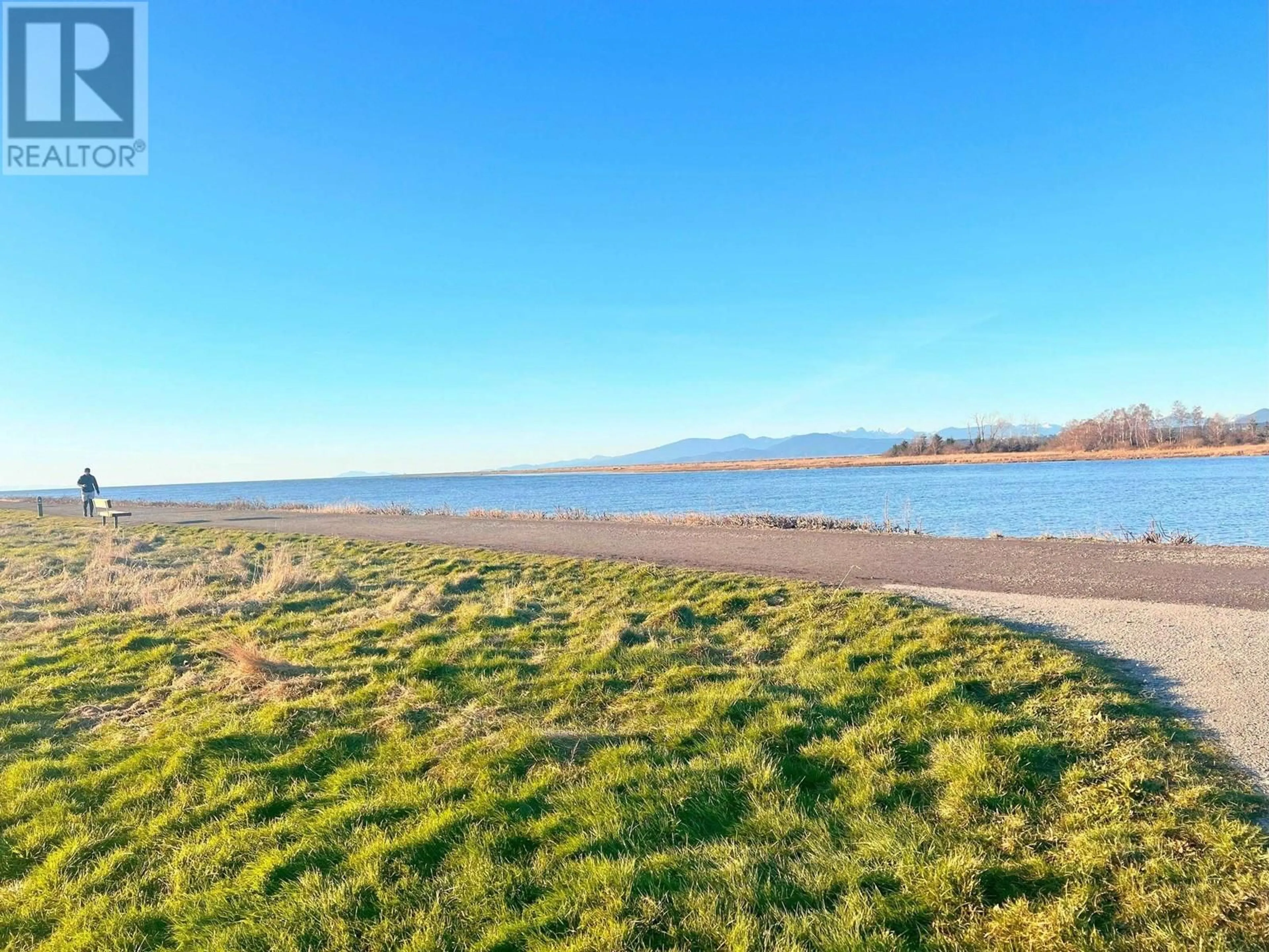 A pic from outside/outdoor area/front of a property/back of a property/a pic from drone, water/lake/river/ocean view for 3500 RIVER ROAD, Richmond British Columbia V7C5M5