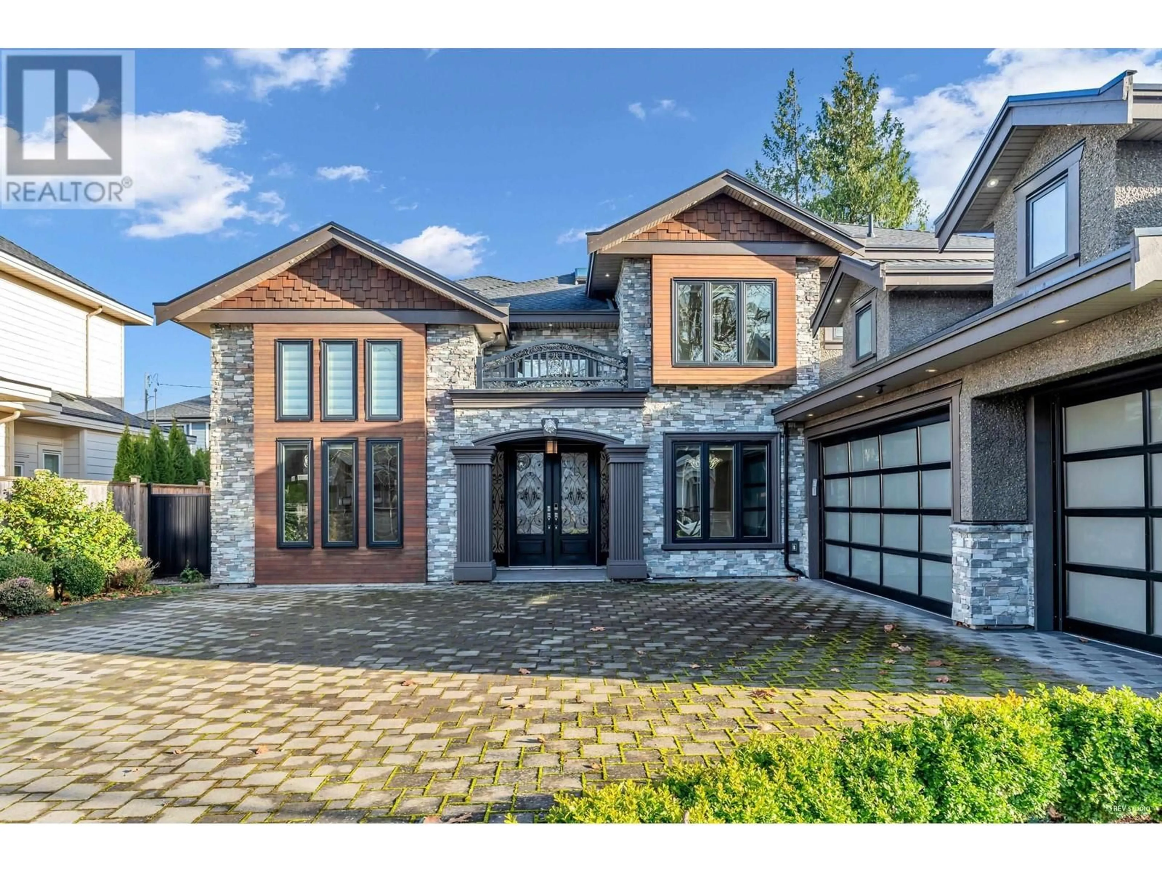 Home with brick exterior material, street for 8600 FAIRFAX CRESCENT, Richmond British Columbia V7C1Y1