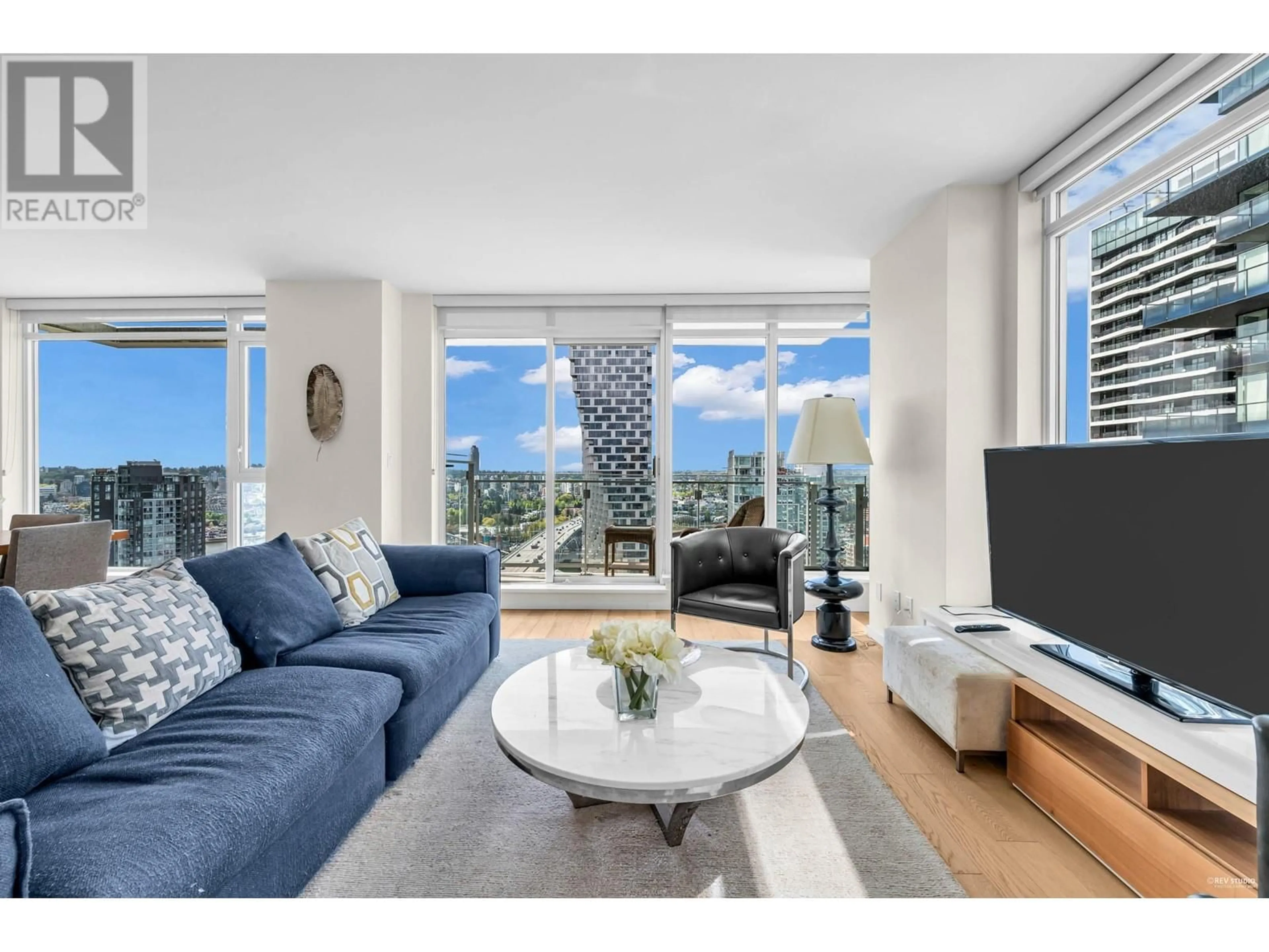Living room with furniture, unknown for 3005 - 1351 CONTINENTAL STREET, Vancouver British Columbia V6Z0C6