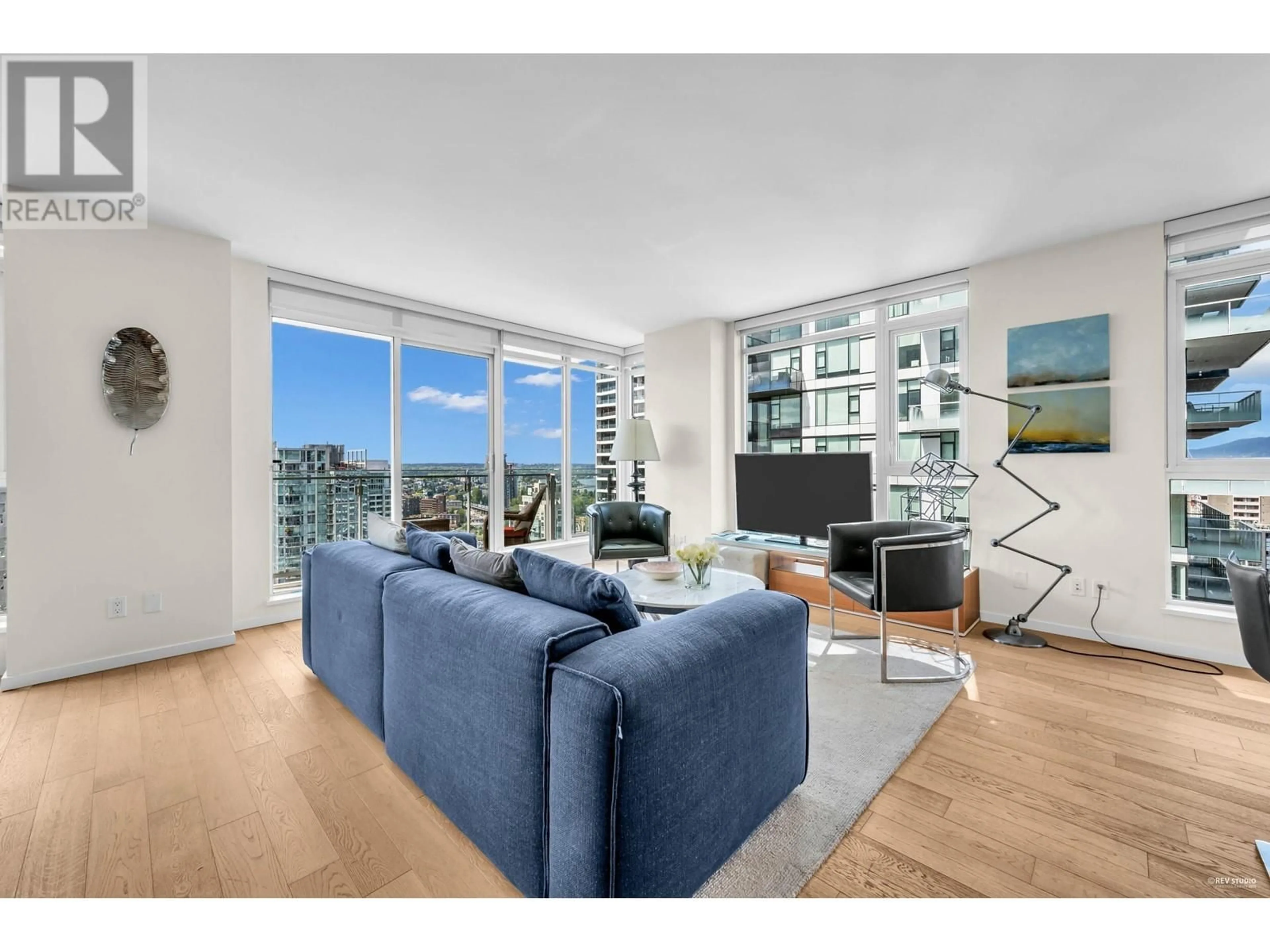 Living room with furniture, unknown for 3005 - 1351 CONTINENTAL STREET, Vancouver British Columbia V6Z0C6