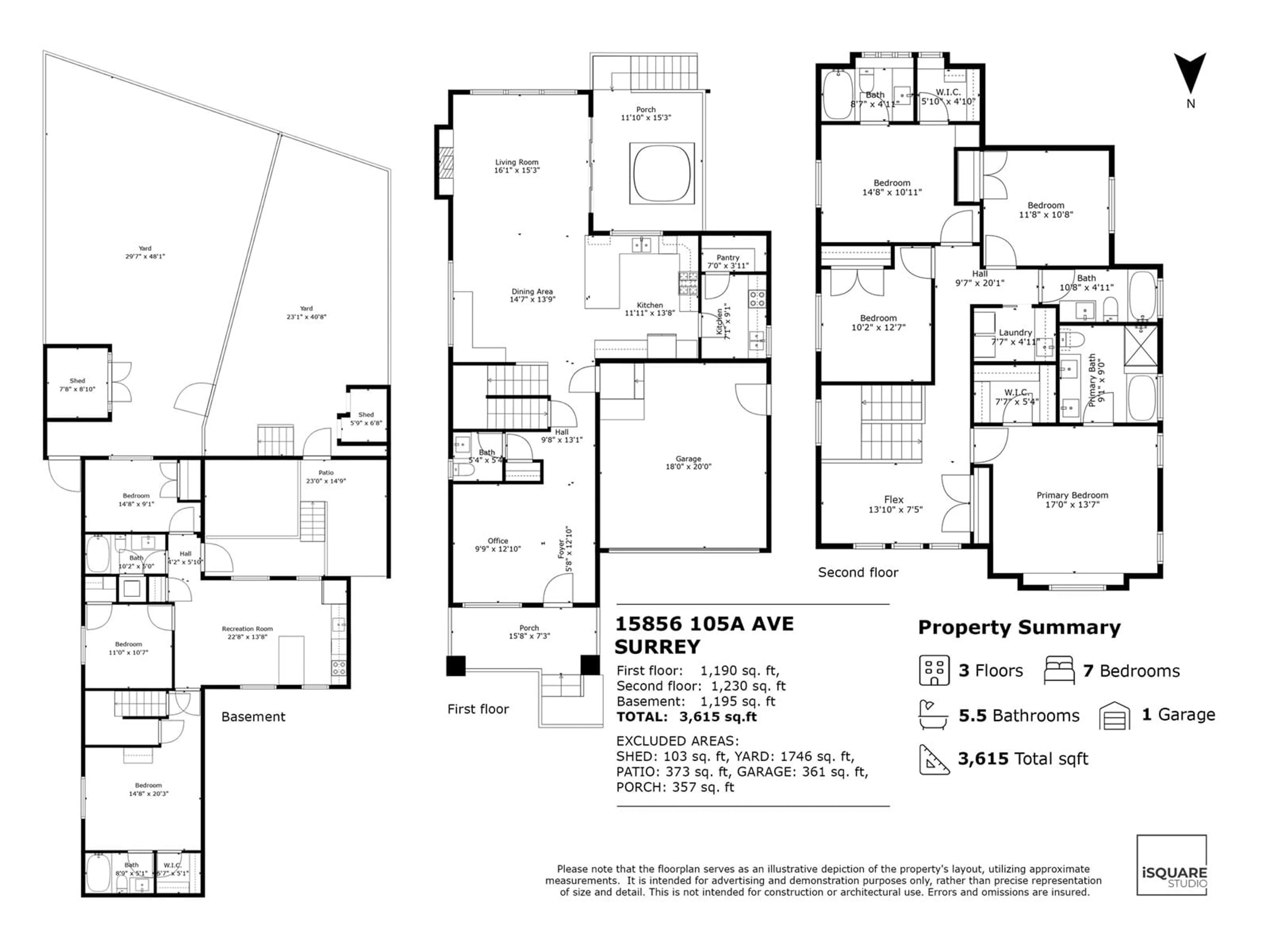 Floor plan for 15856 105A, Surrey British Columbia V4N3J4