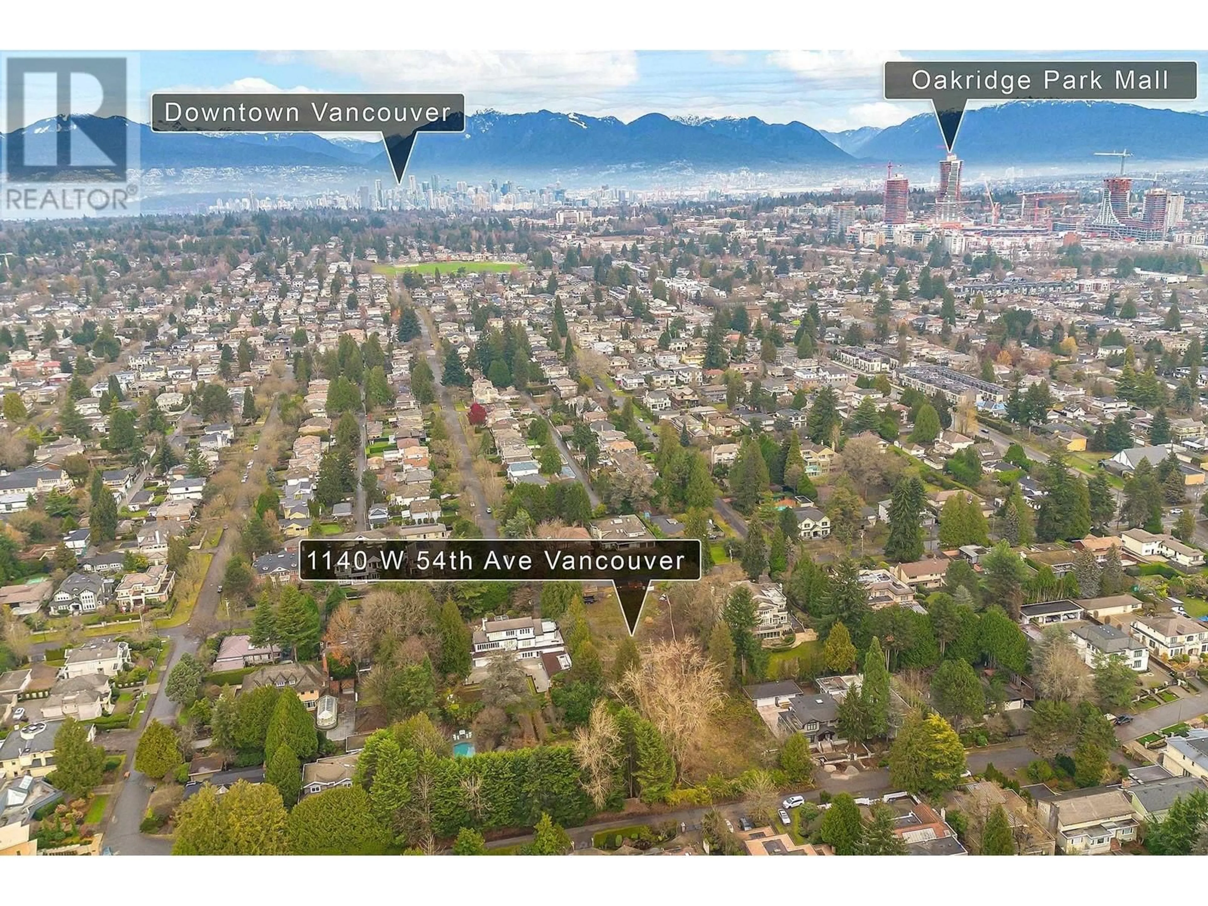 A pic from outside/outdoor area/front of a property/back of a property/a pic from drone, mountain view for SL4 - 1140 54TH AVENUE, Vancouver British Columbia V6P1N1