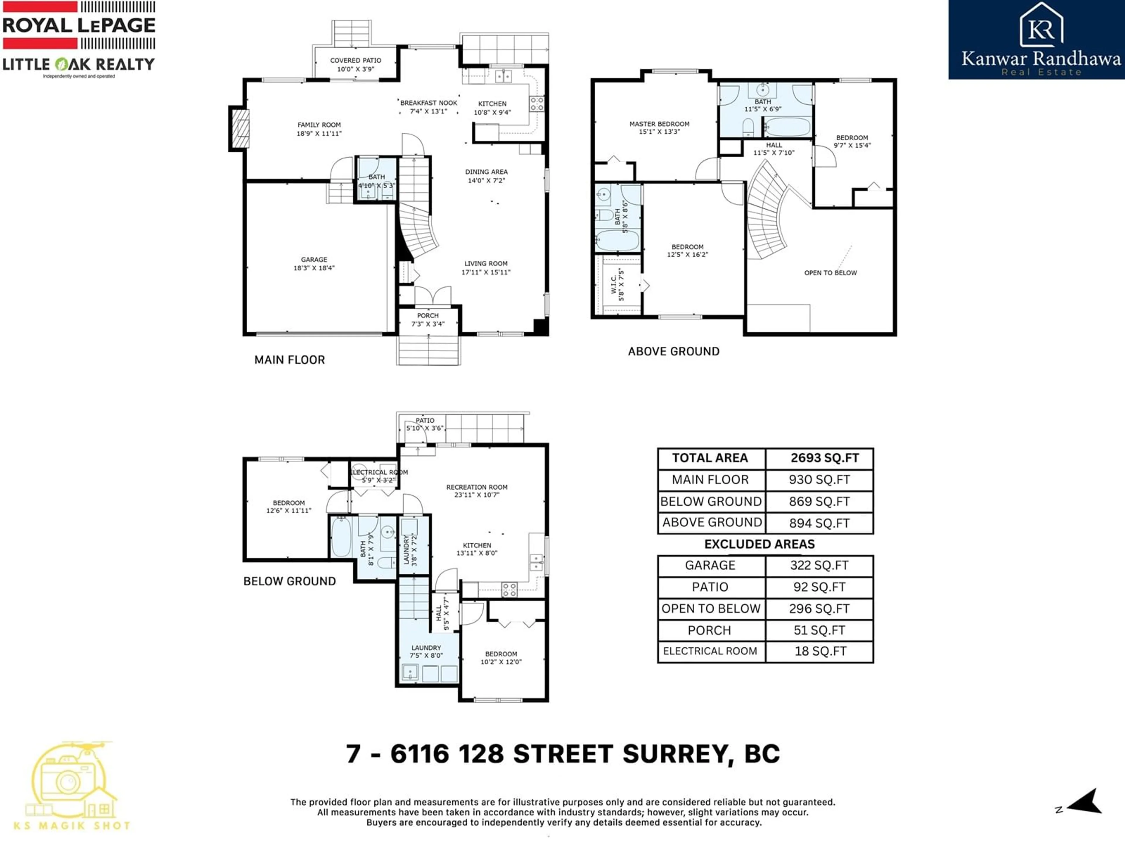 Floor plan for 7 - 6116 128, Surrey British Columbia V3X1T1