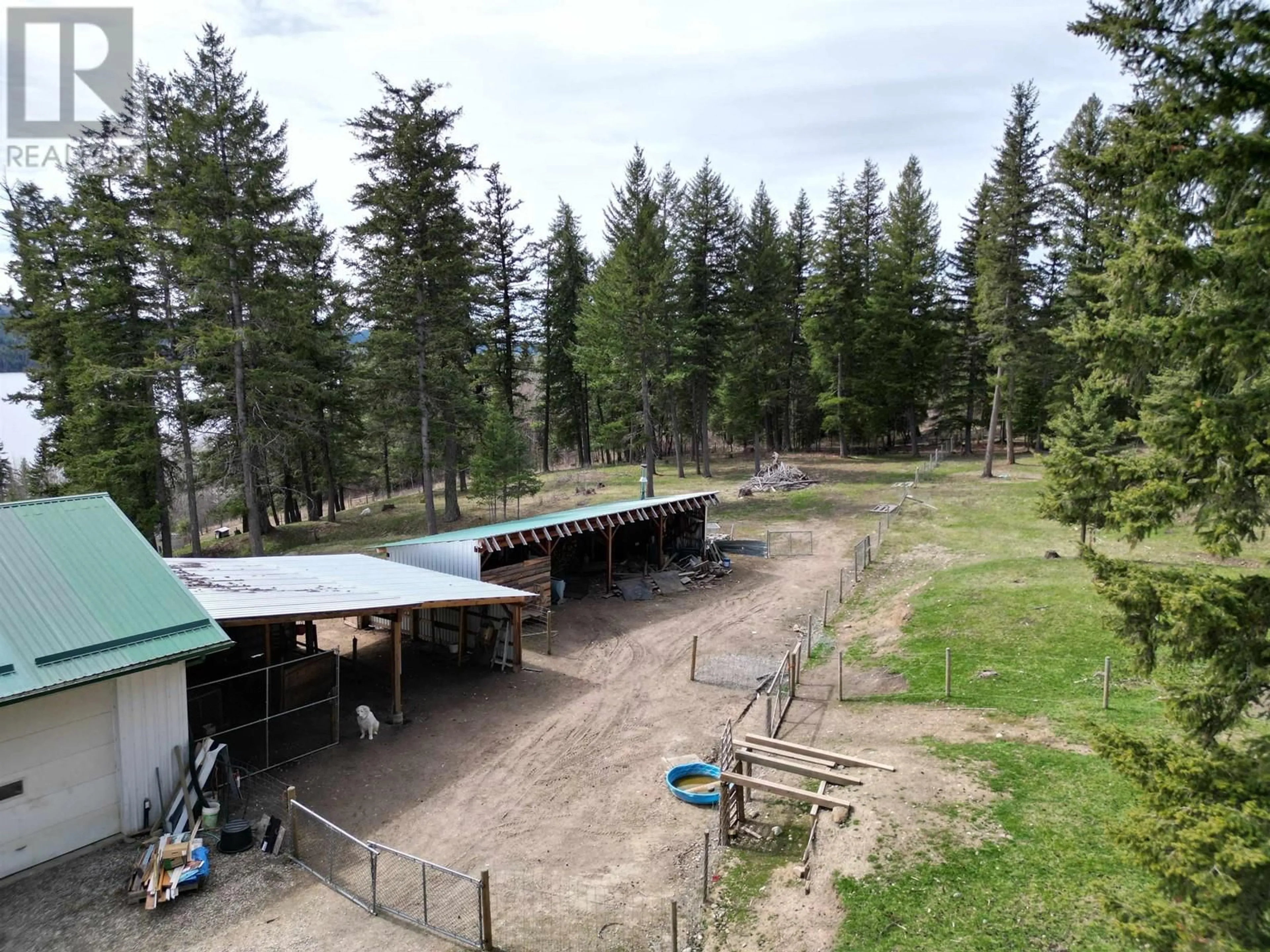 A pic from outside/outdoor area/front of a property/back of a property/a pic from drone, unknown for 3173 PRITCHARD ROAD, Williams Lake British Columbia V0L1G0