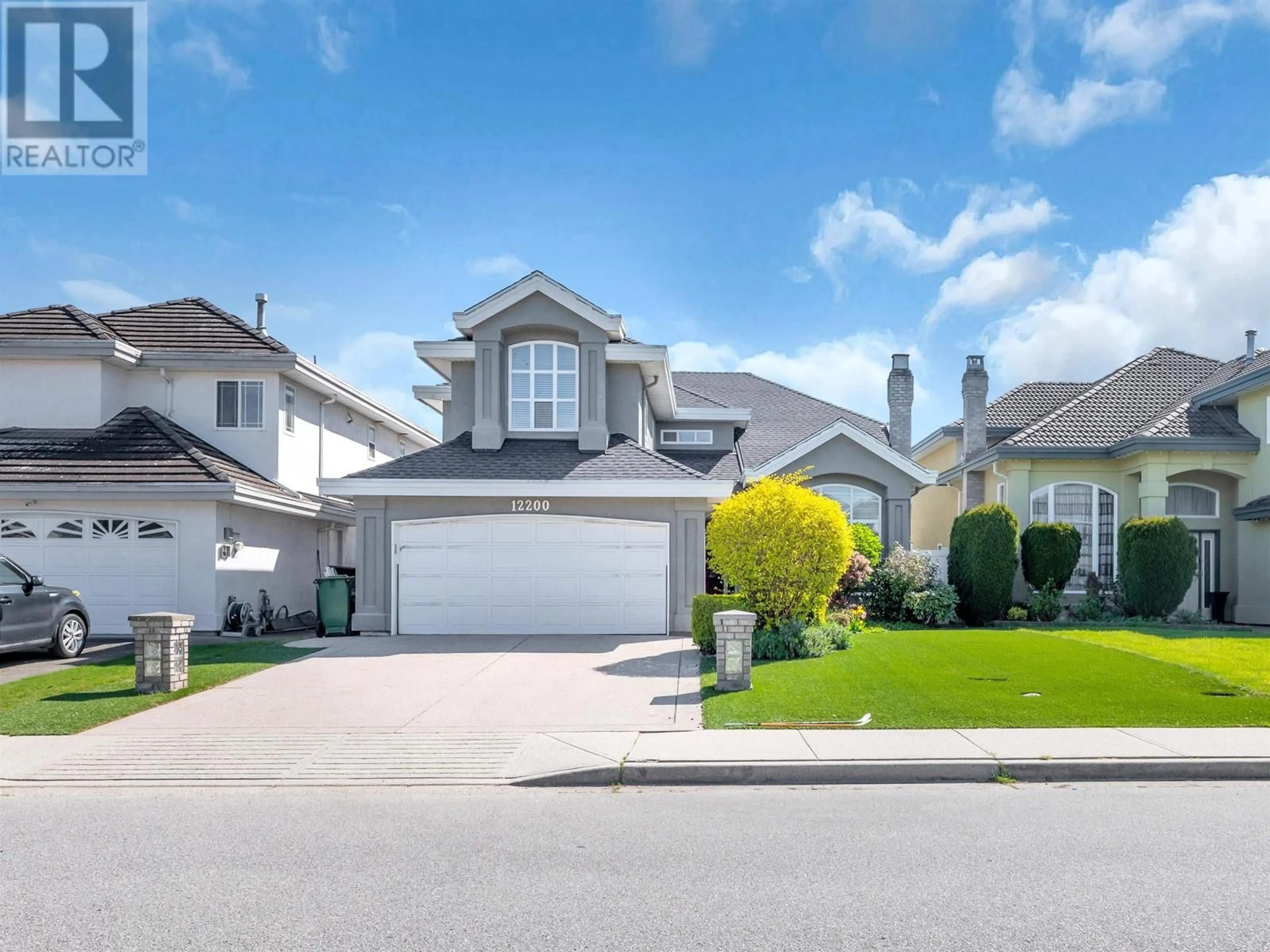 Home with vinyl exterior material, street for 12200 CAMERON DRIVE, Richmond British Columbia V6V2T5