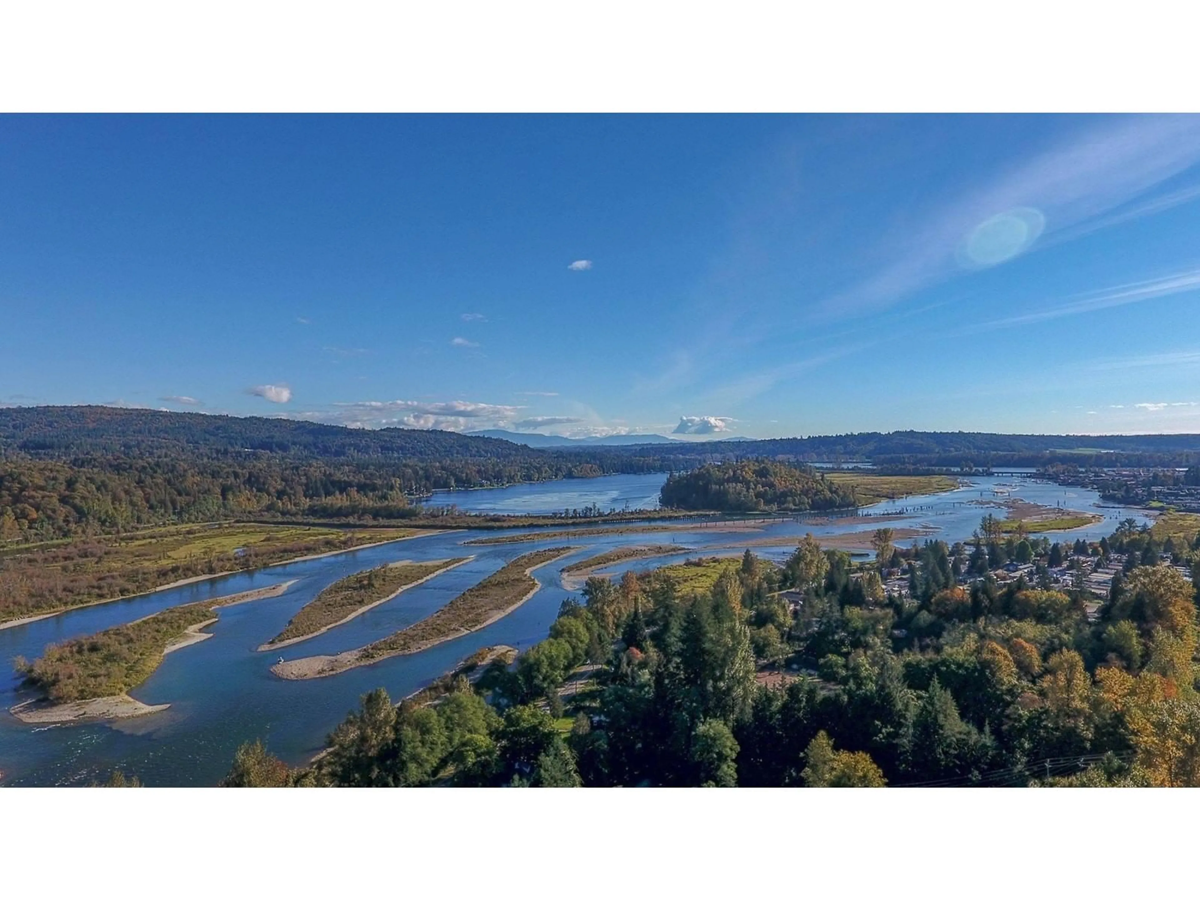 A pic from outside/outdoor area/front of a property/back of a property/a pic from drone, water/lake/river/ocean view for 76 - 10221 WILSON, Mission British Columbia V4S1L8