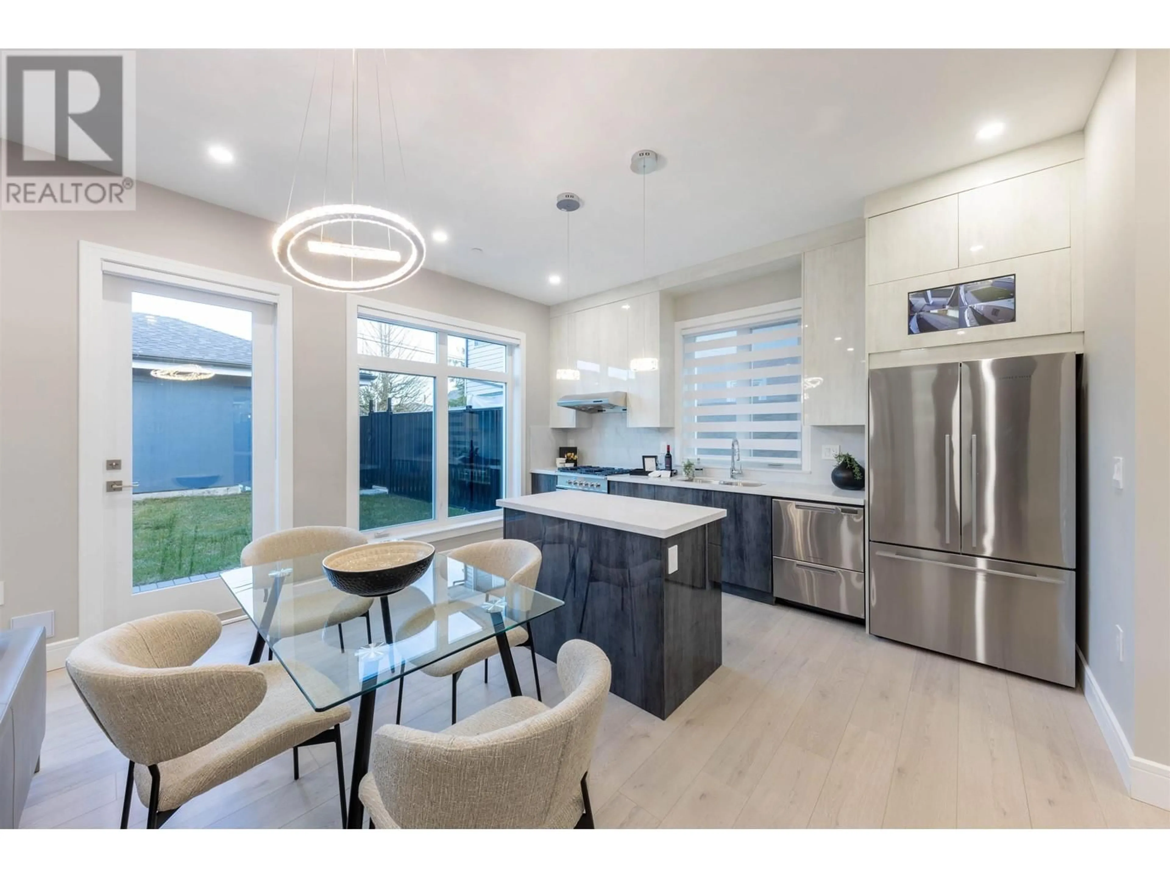 Open concept kitchen, ceramic/tile floor for 5350 LANARK STREET, Vancouver British Columbia V5P2Y1