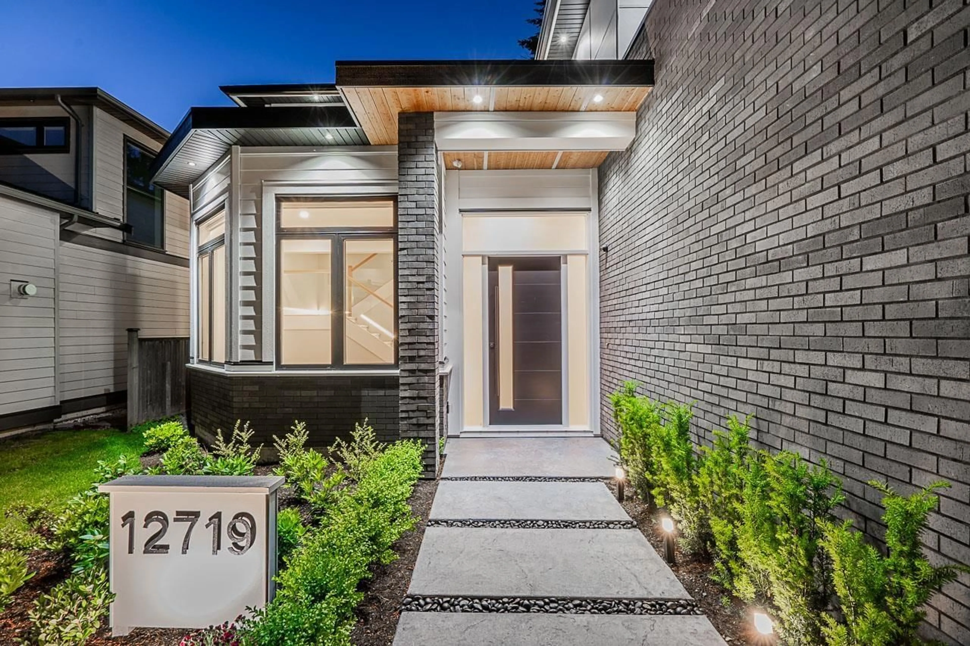 Home with brick exterior material, street for 12719 25, Surrey British Columbia V4A2K5