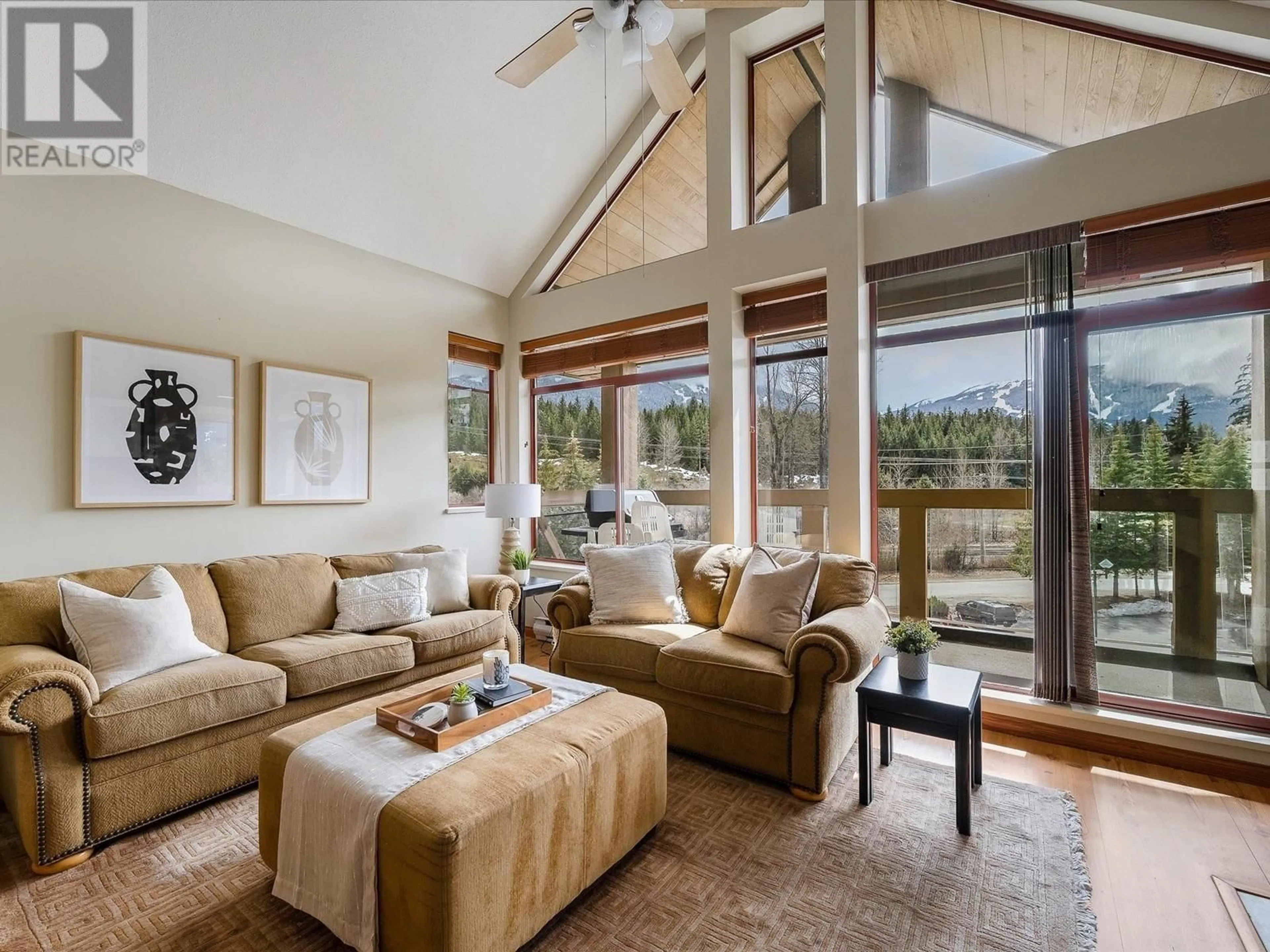 Living room with furniture, unknown for 307 - 8080 NICKLAUS NORTH BOULEVARD, Whistler British Columbia V8E1J7