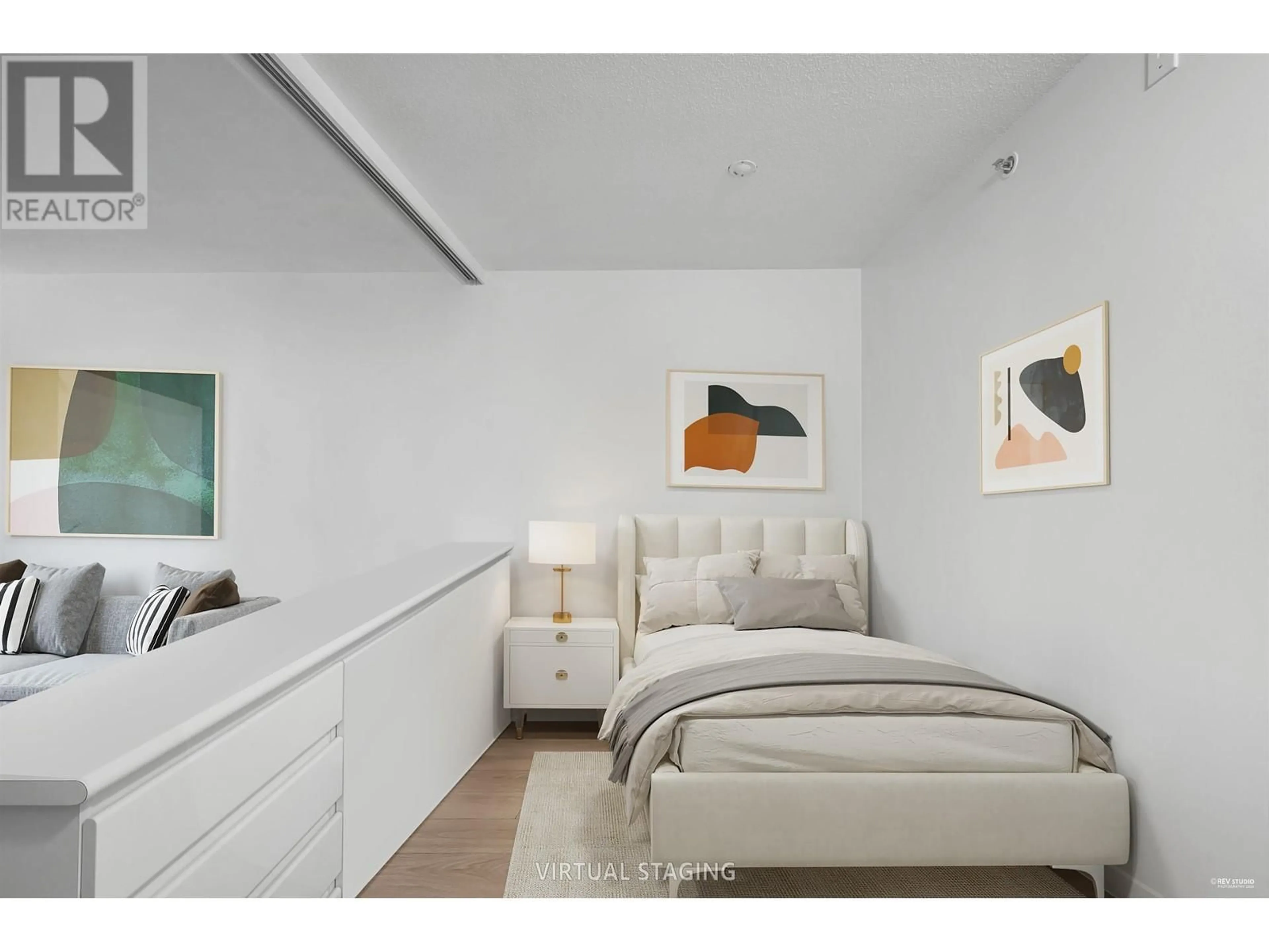Bedroom with bed, unknown for 402 - 1188 RICHARDS STREET, Vancouver British Columbia V6B3E6
