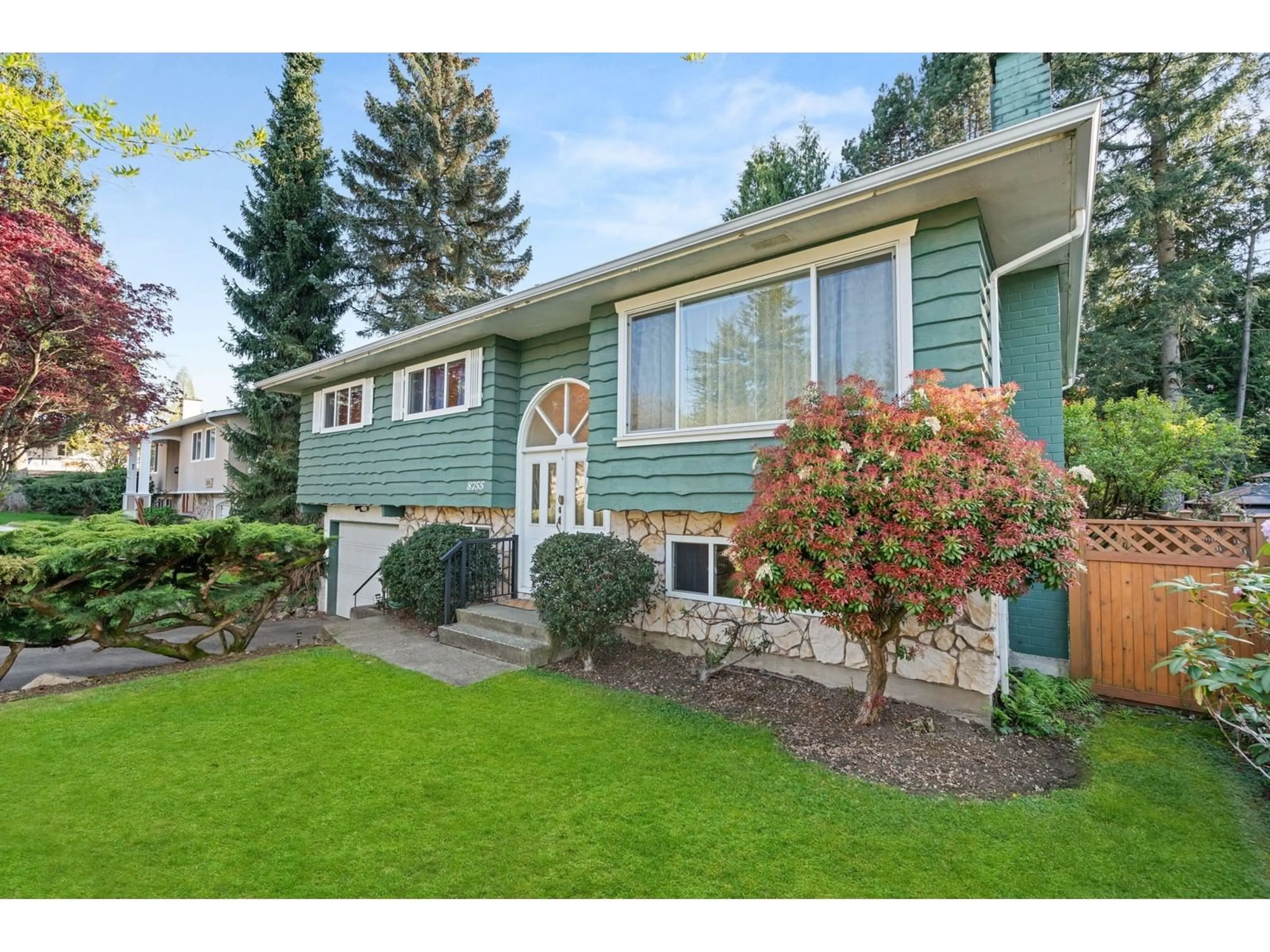 Home with vinyl exterior material, street for 8755 DELWOOD, Delta British Columbia V4C4A1
