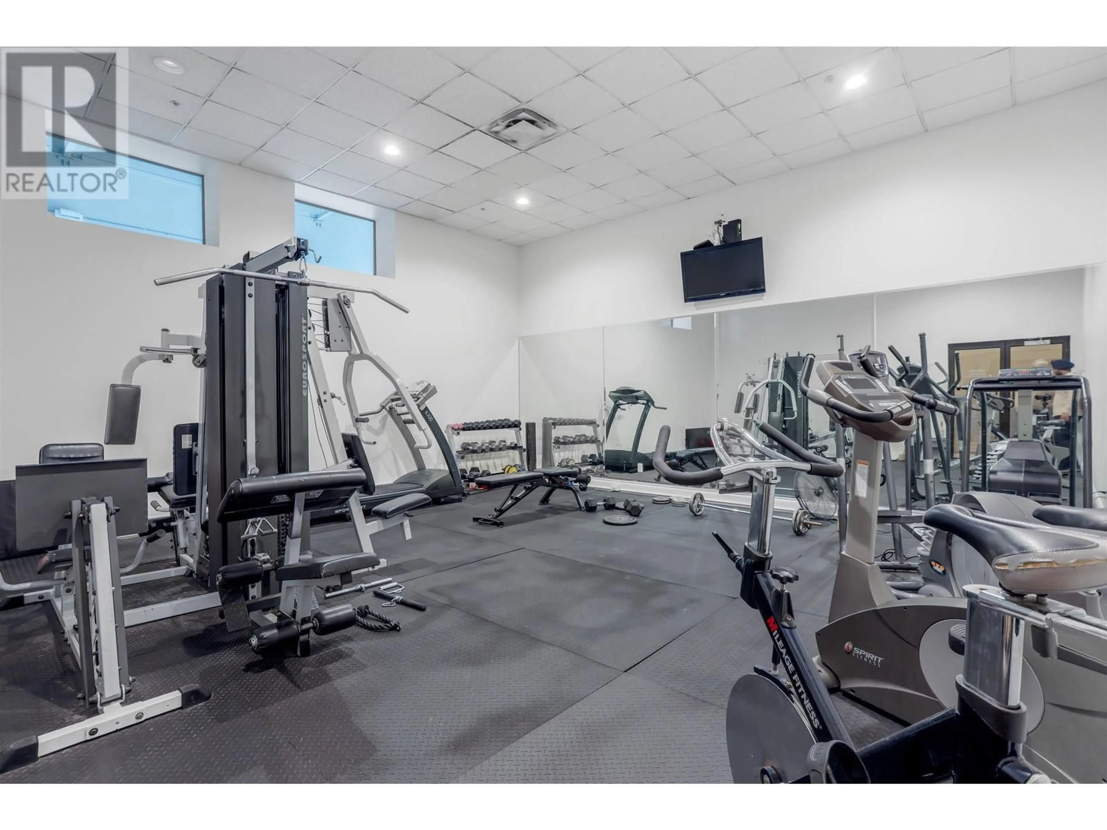 Gym or fitness room for 214 - 1189 HOWE STREET, Vancouver British Columbia V6Z2X4