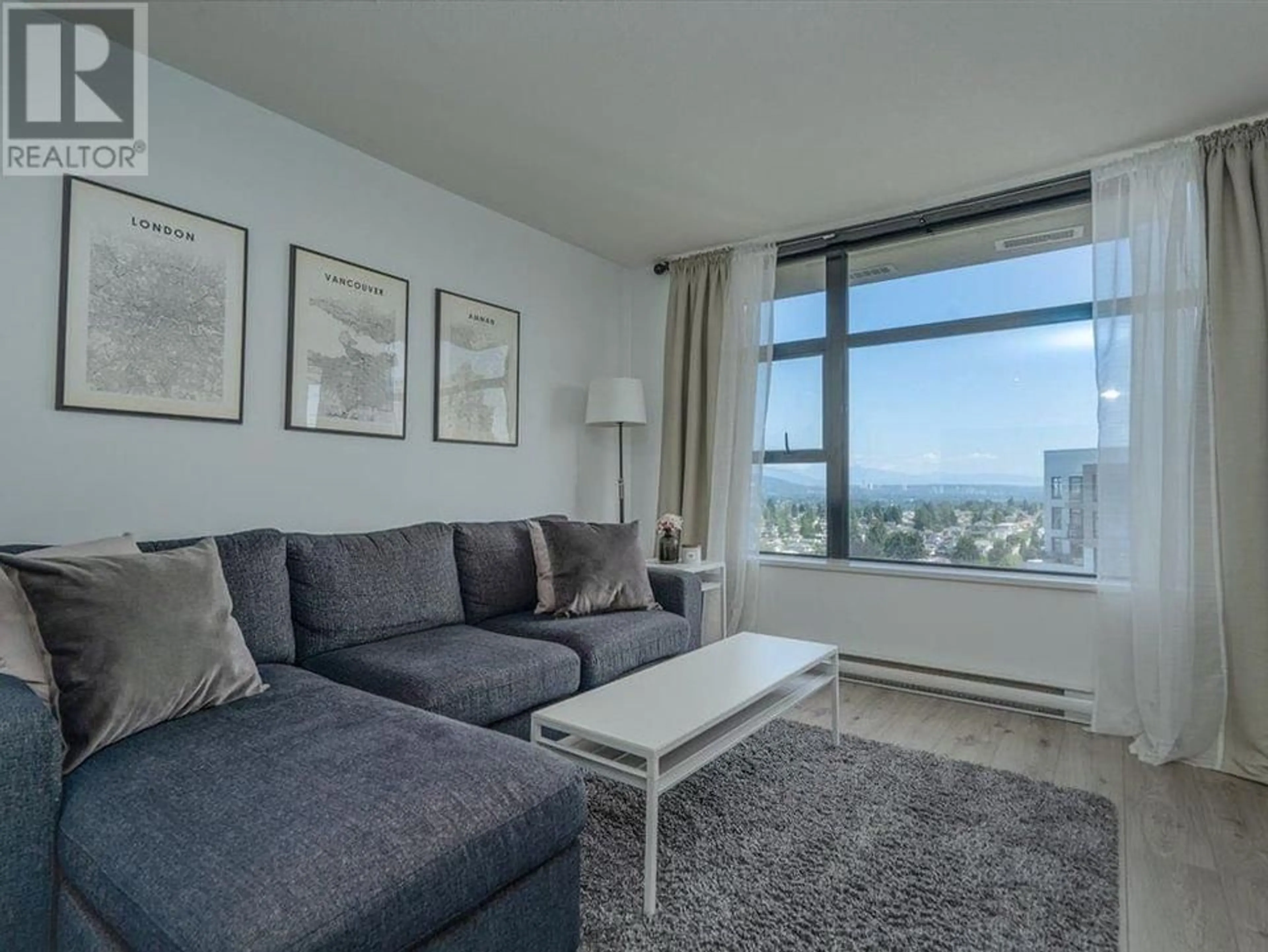 Living room with furniture, unknown for 2301 - 5380 OBEN STREET, Vancouver British Columbia V5R6H7