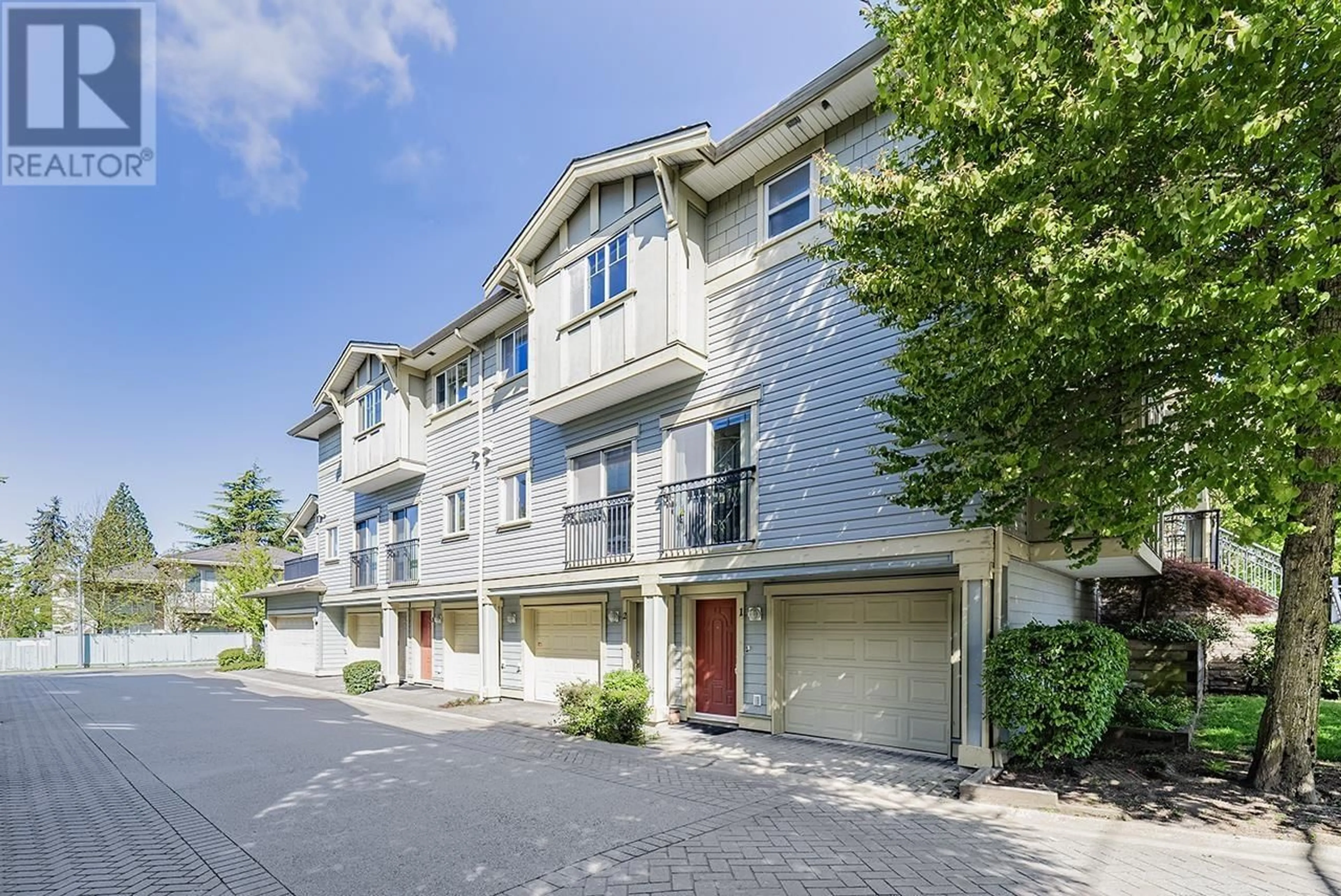 A pic from outside/outdoor area/front of a property/back of a property/a pic from drone, street for 2 - 8171 NO. 2 ROAD, Richmond British Columbia V7C3M2