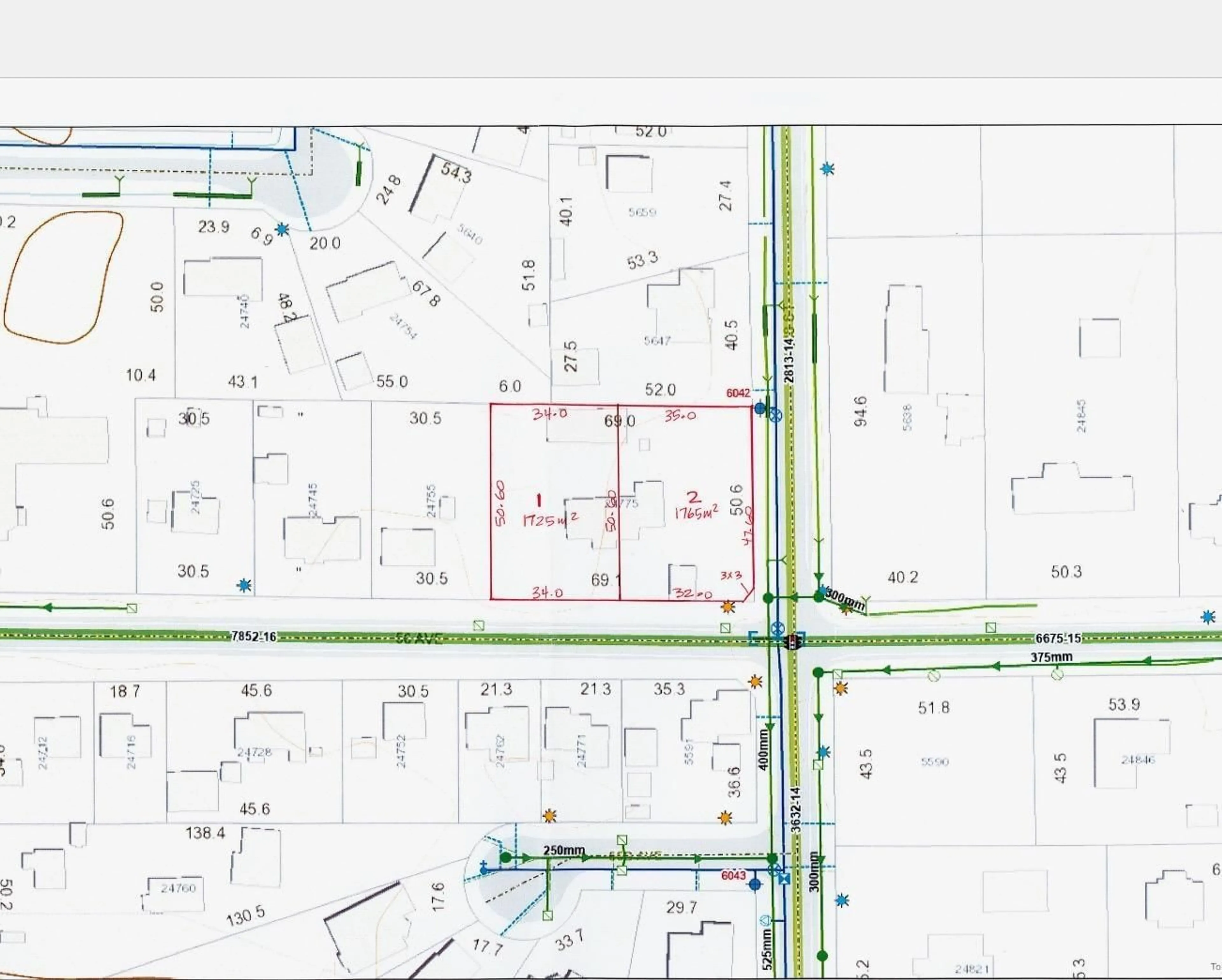 Picture of a map for 24775 56, Langley British Columbia V2Z1B9