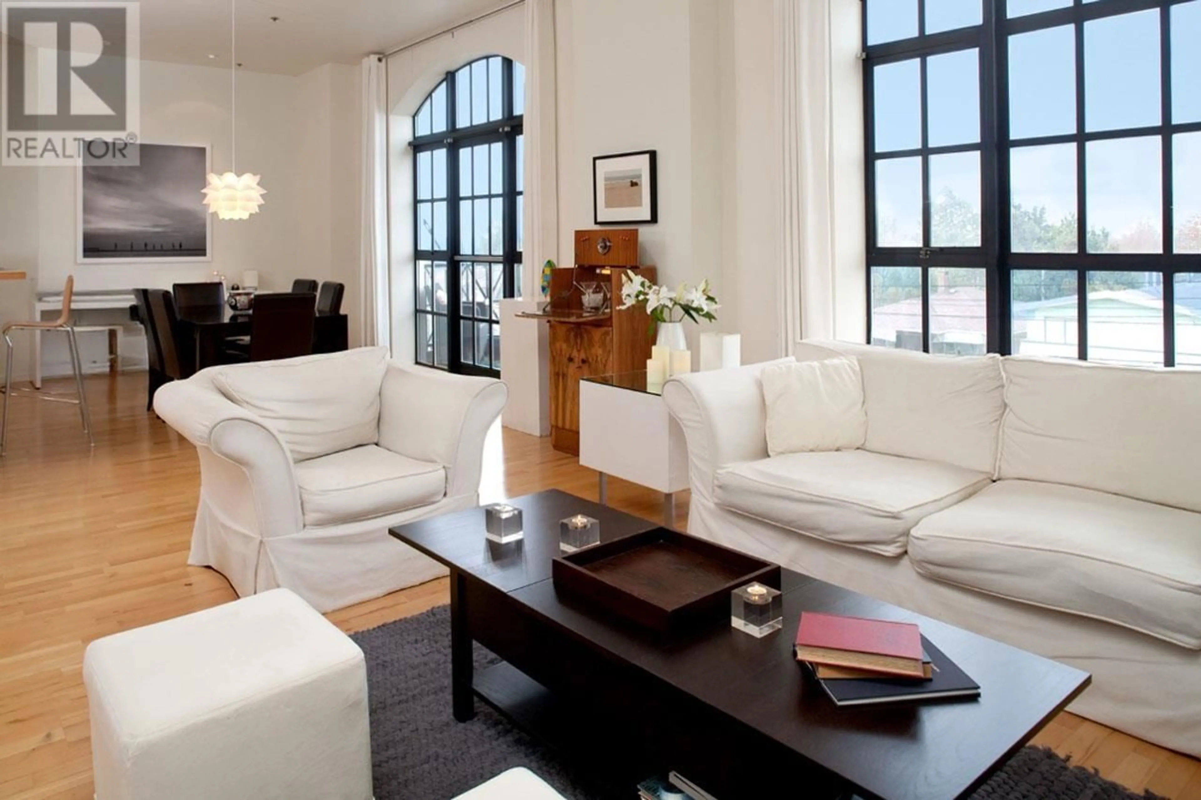 Living room with furniture, unknown for 202 - 4590 EARLES STREET, Vancouver British Columbia V5R6A2