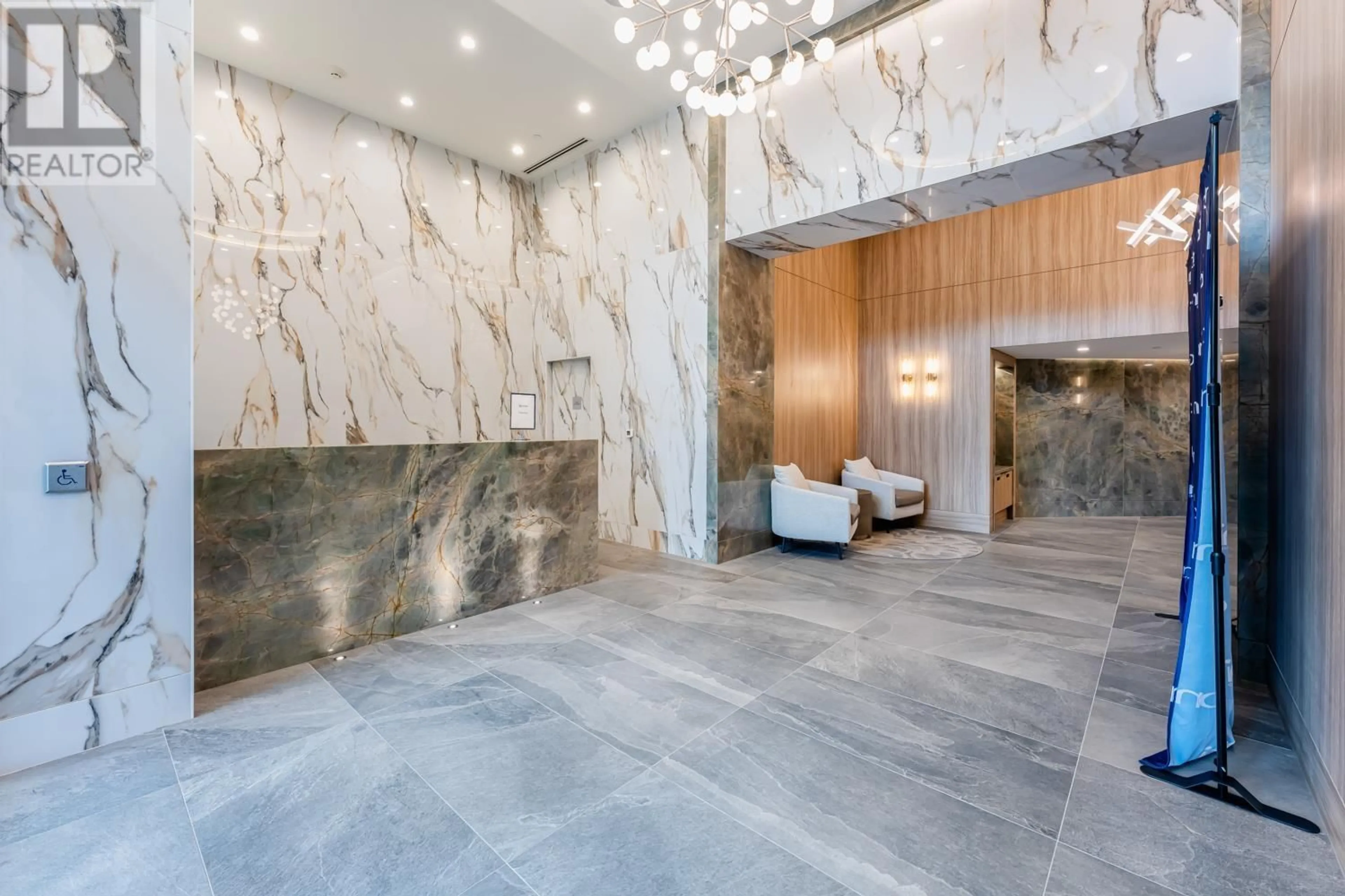 Lobby for 1302 - 7433 CAMBIE STREET, Vancouver British Columbia V6P0J8