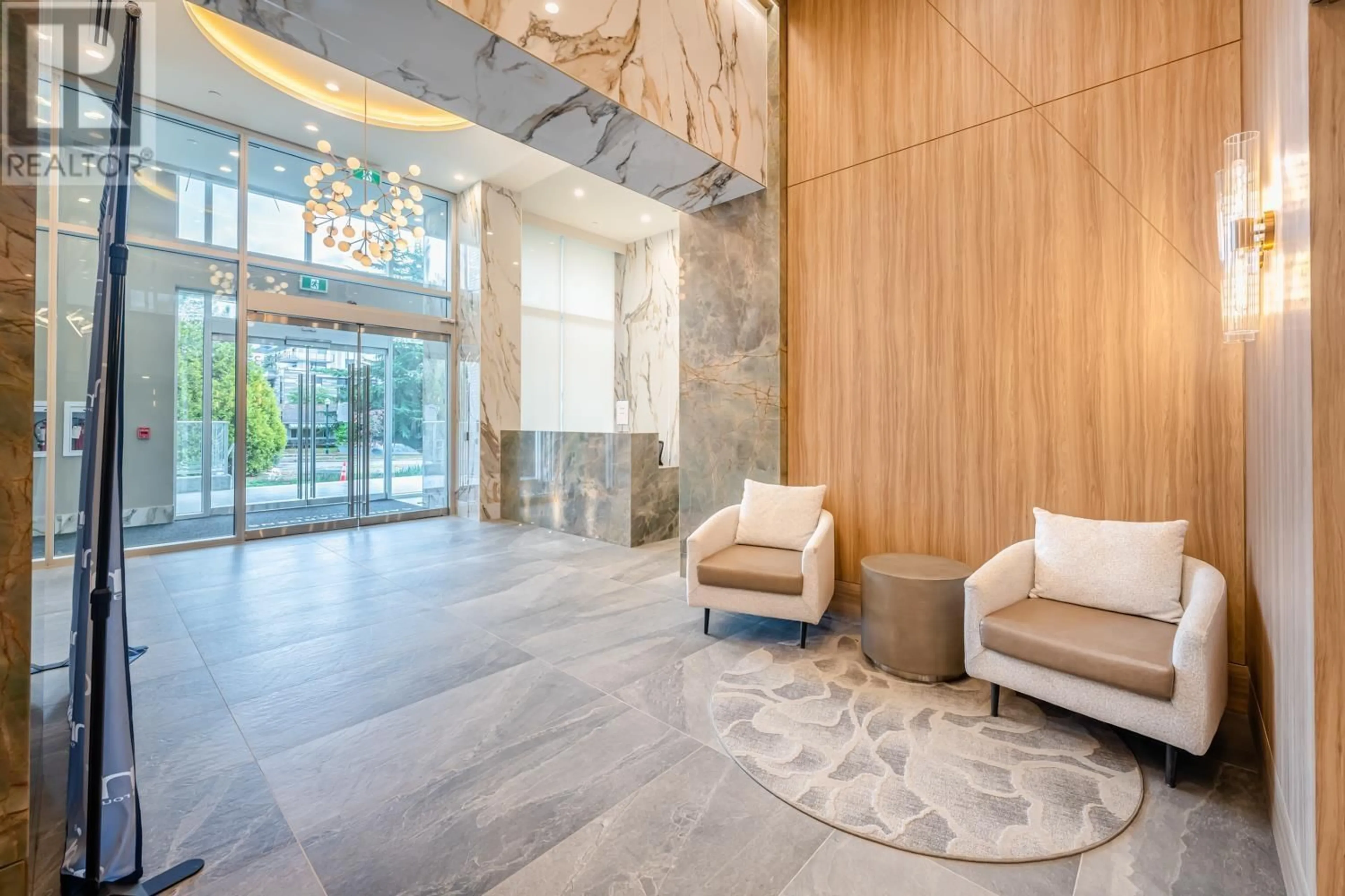 Lobby for 1302 - 7433 CAMBIE STREET, Vancouver British Columbia V6P0J8