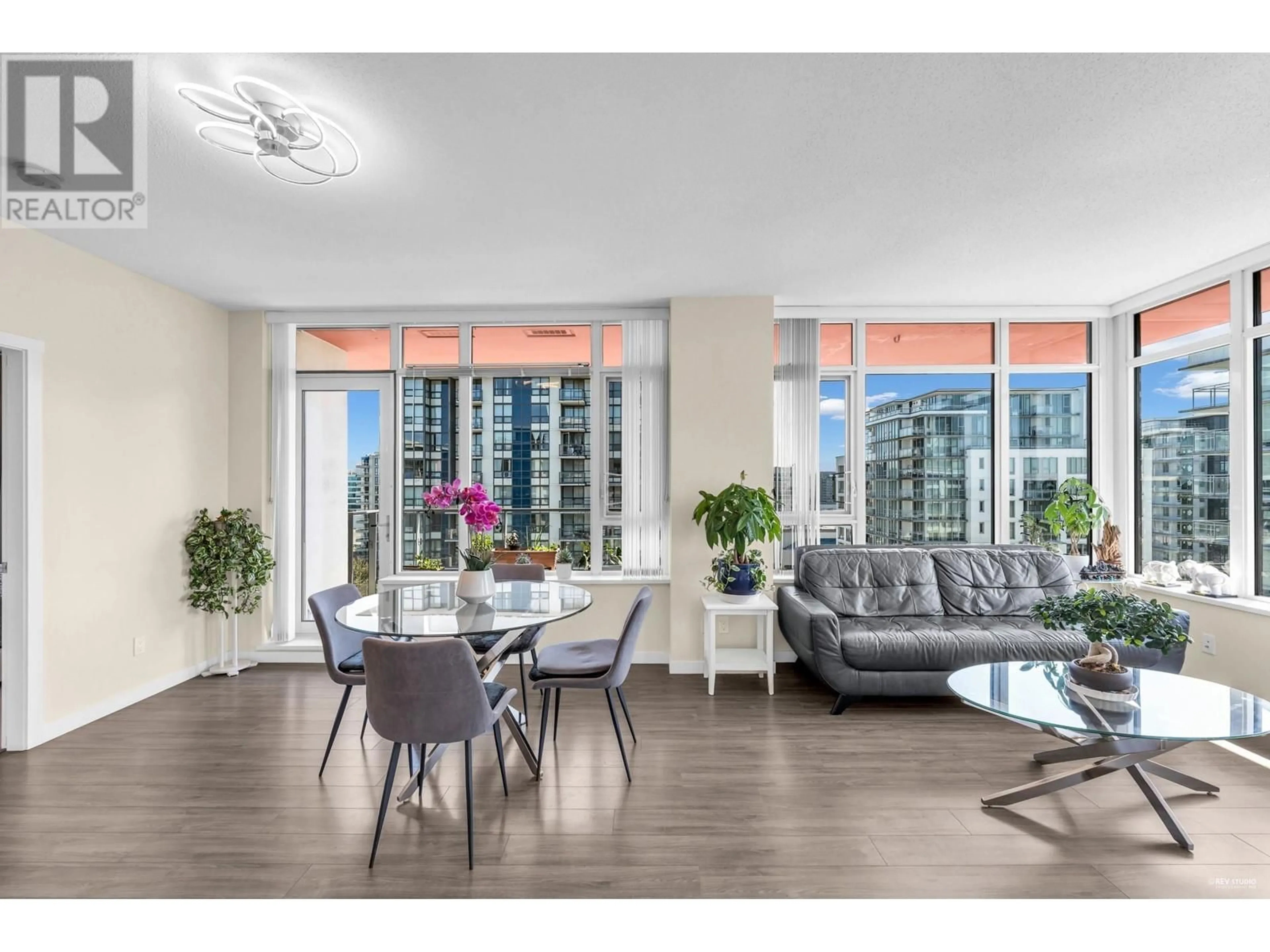 Living room with furniture, unknown for 1502 - 7368 GOLLNER AVENUE, Richmond British Columbia V6Y0H9