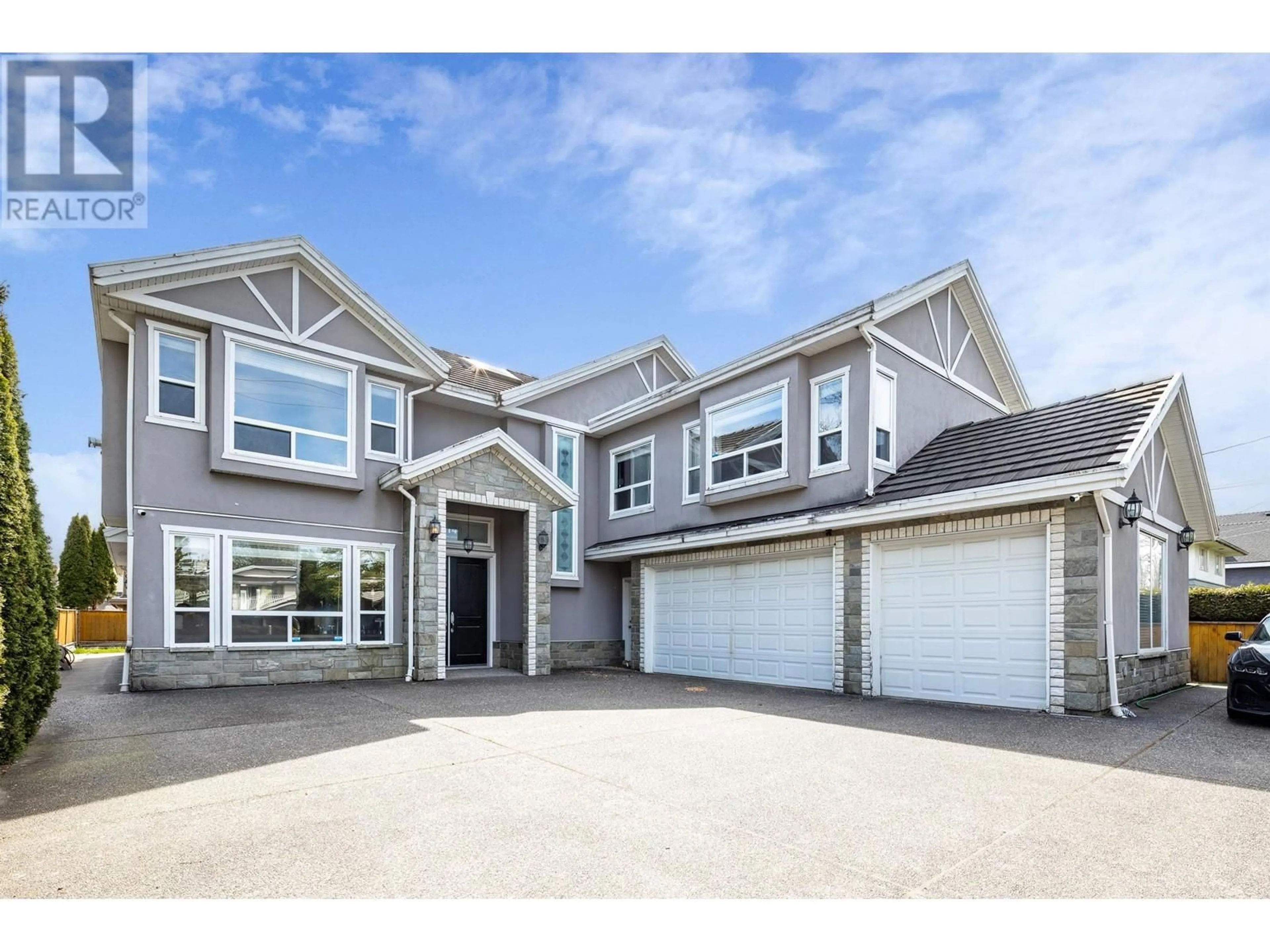 Home with vinyl exterior material, street for 6140 FRANCIS ROAD, Richmond British Columbia V7C1K5