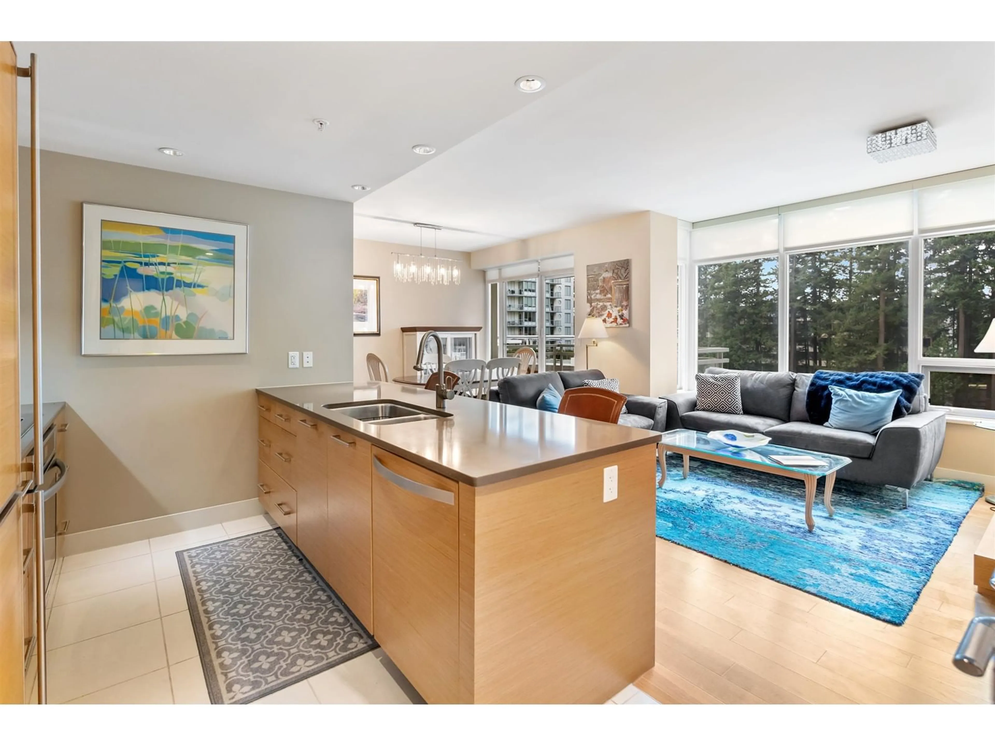 Open concept kitchen, unknown for 303 - 1473 JOHNSTON, White Rock British Columbia V4B3Z4