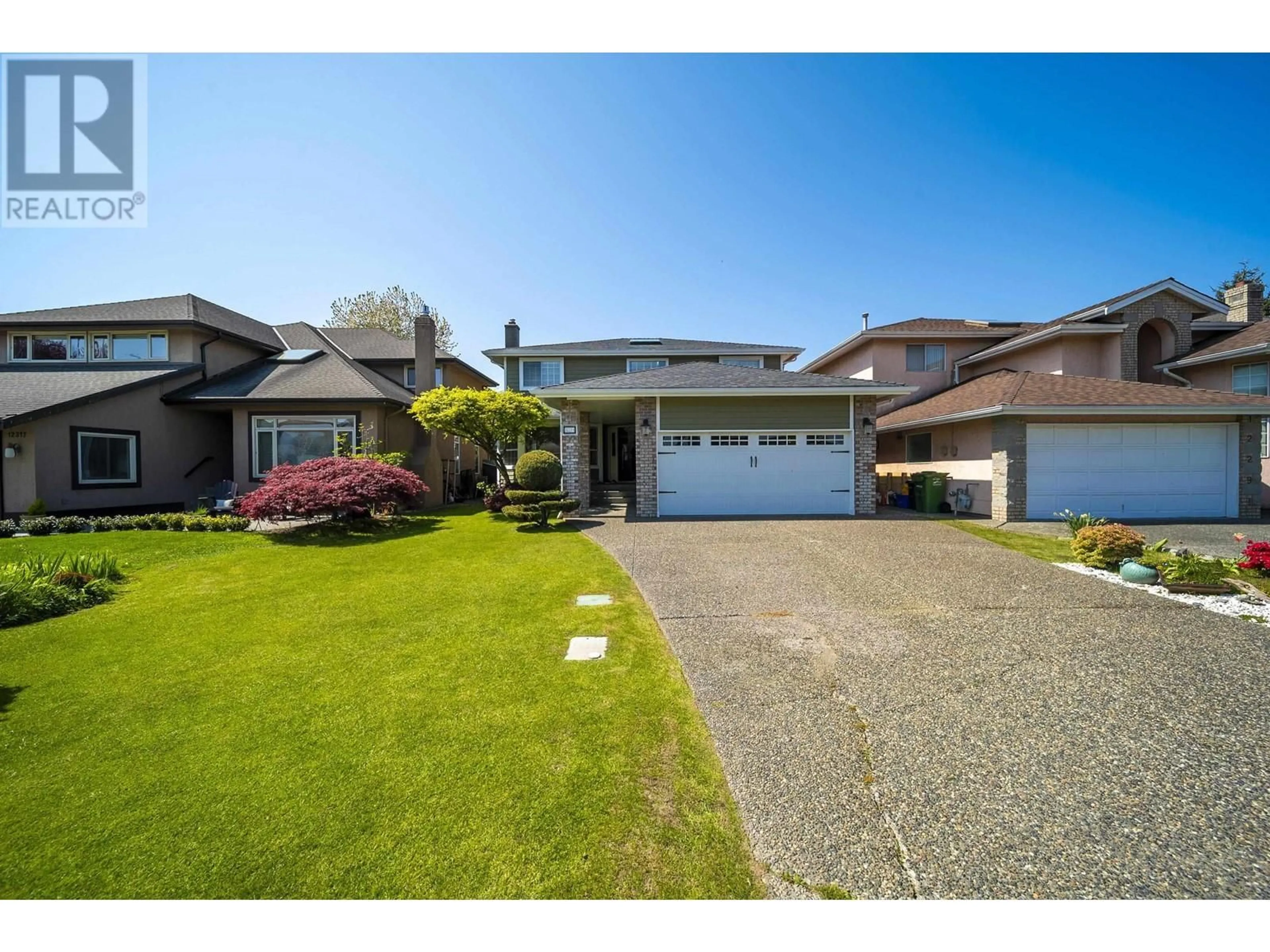 A pic from outside/outdoor area/front of a property/back of a property/a pic from drone, street for 12311 TRITES ROAD, Richmond British Columbia V7E3R6