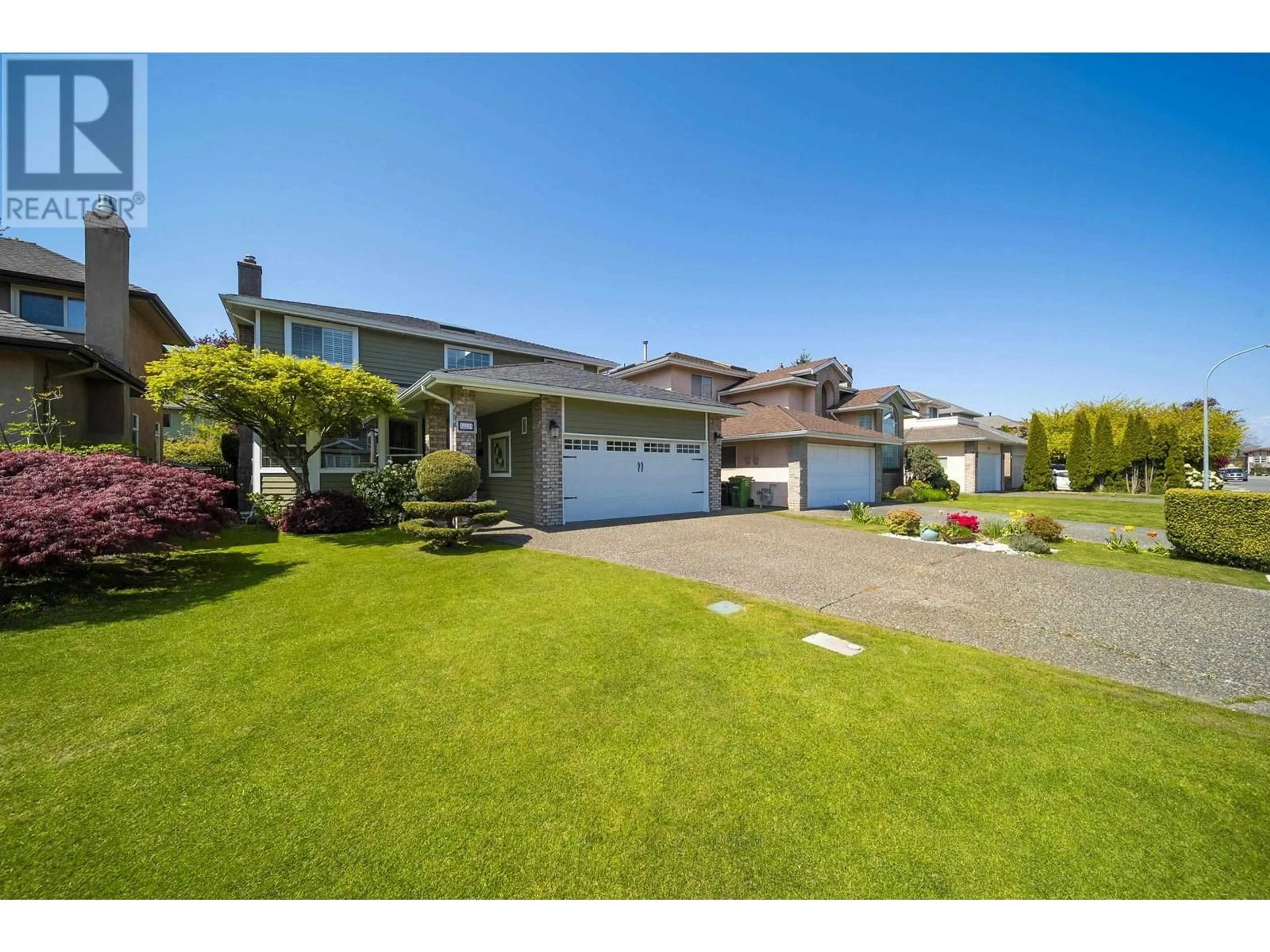 A pic from outside/outdoor area/front of a property/back of a property/a pic from drone, street for 12311 TRITES ROAD, Richmond British Columbia V7E3R6