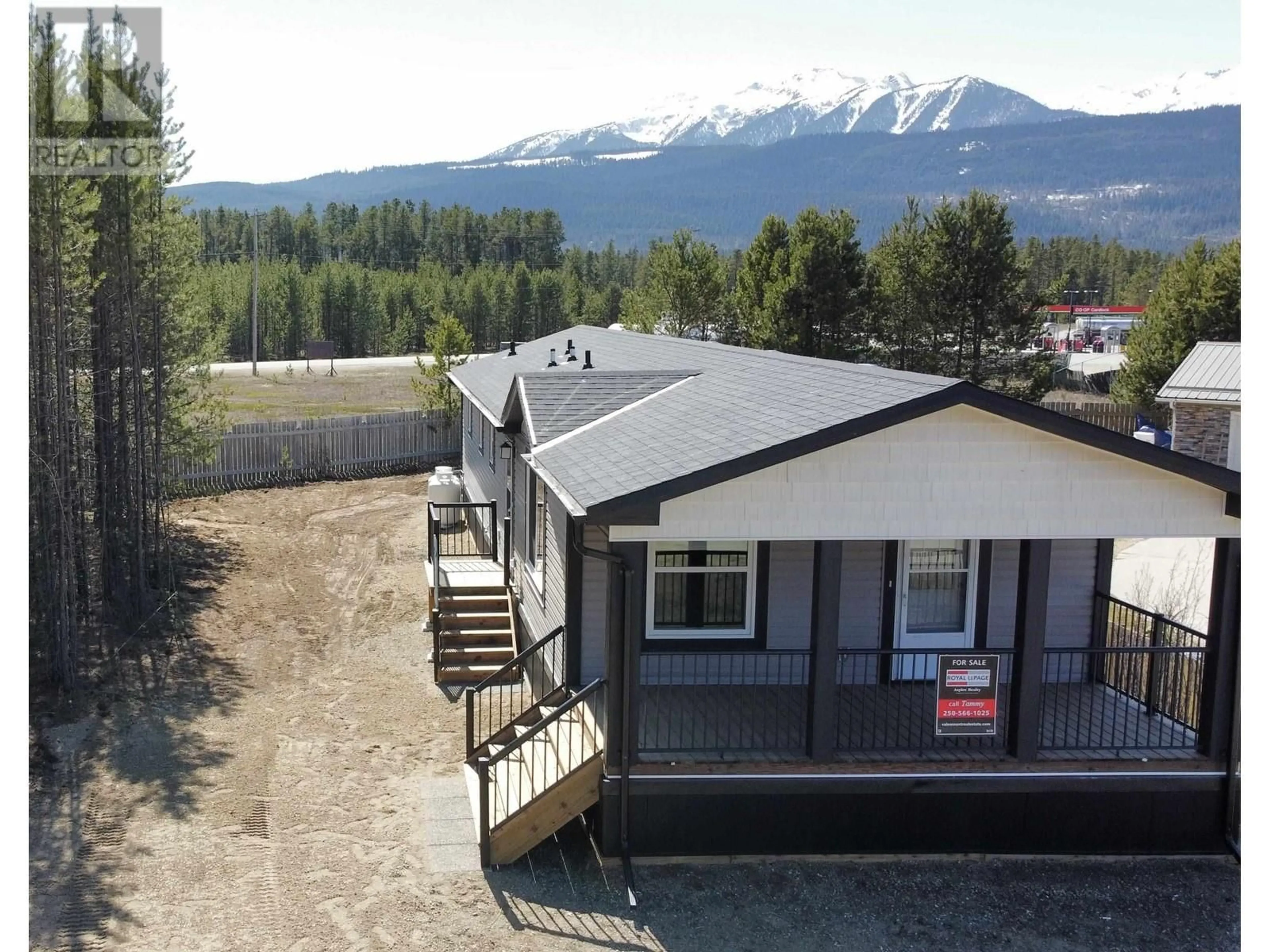 A pic from outside/outdoor area/front of a property/back of a property/a pic from drone, mountain view for 1471 8TH PLACE, Valemount British Columbia V0E2Z0