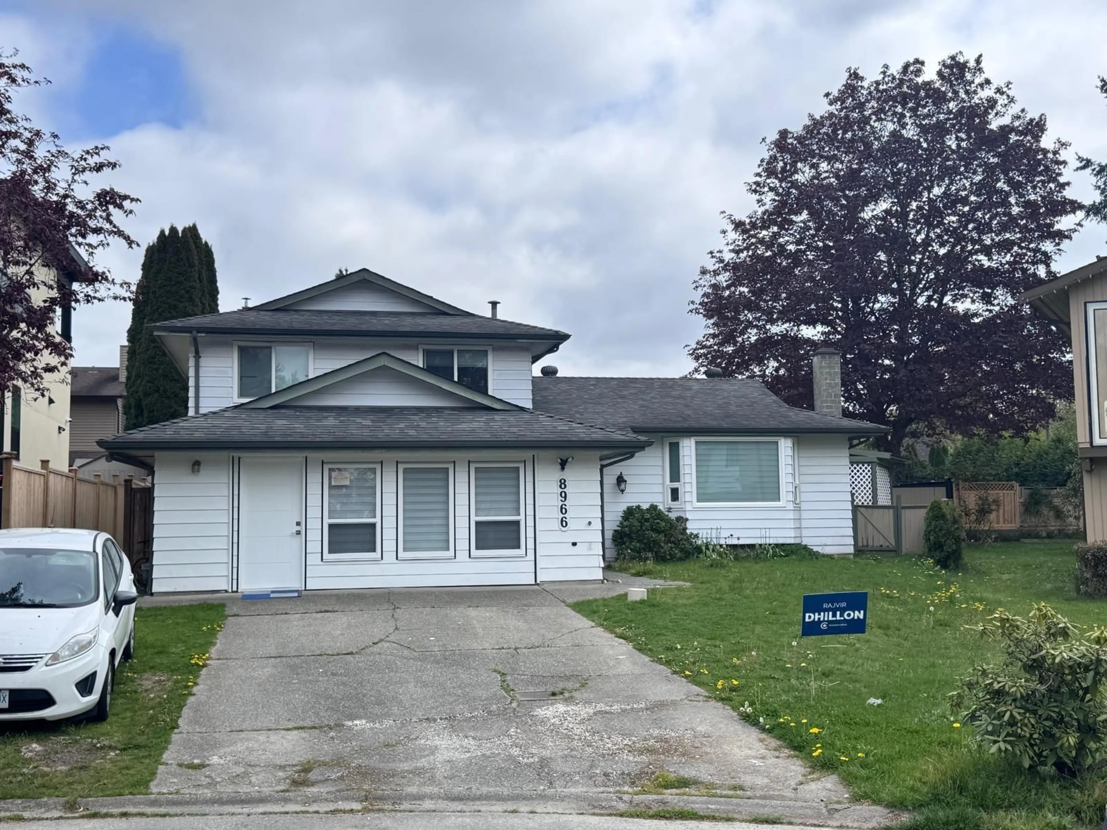 Home with vinyl exterior material, street for 8966 144A, Surrey British Columbia V3R7J9