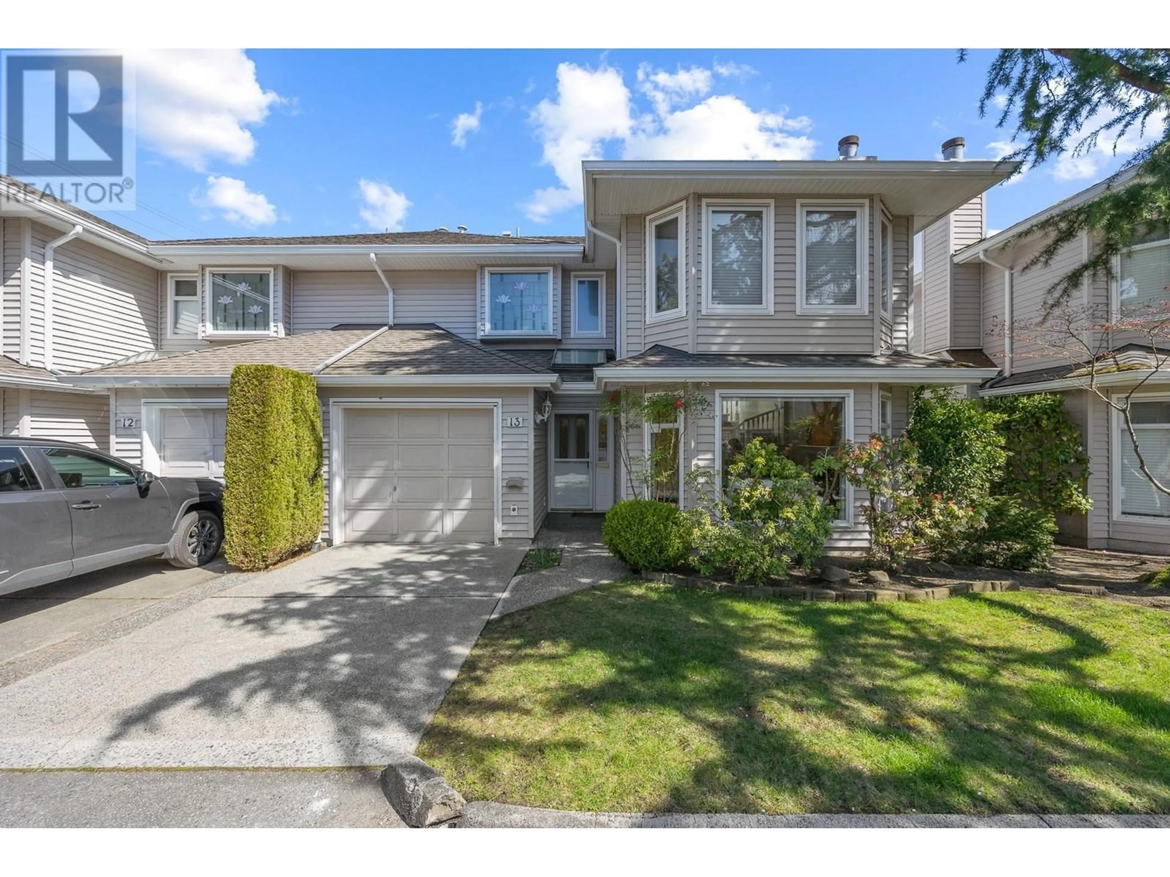 Home with vinyl exterior material, street for 13 - 5311 LACKNER CRESCENT, Richmond British Columbia V7E6B7