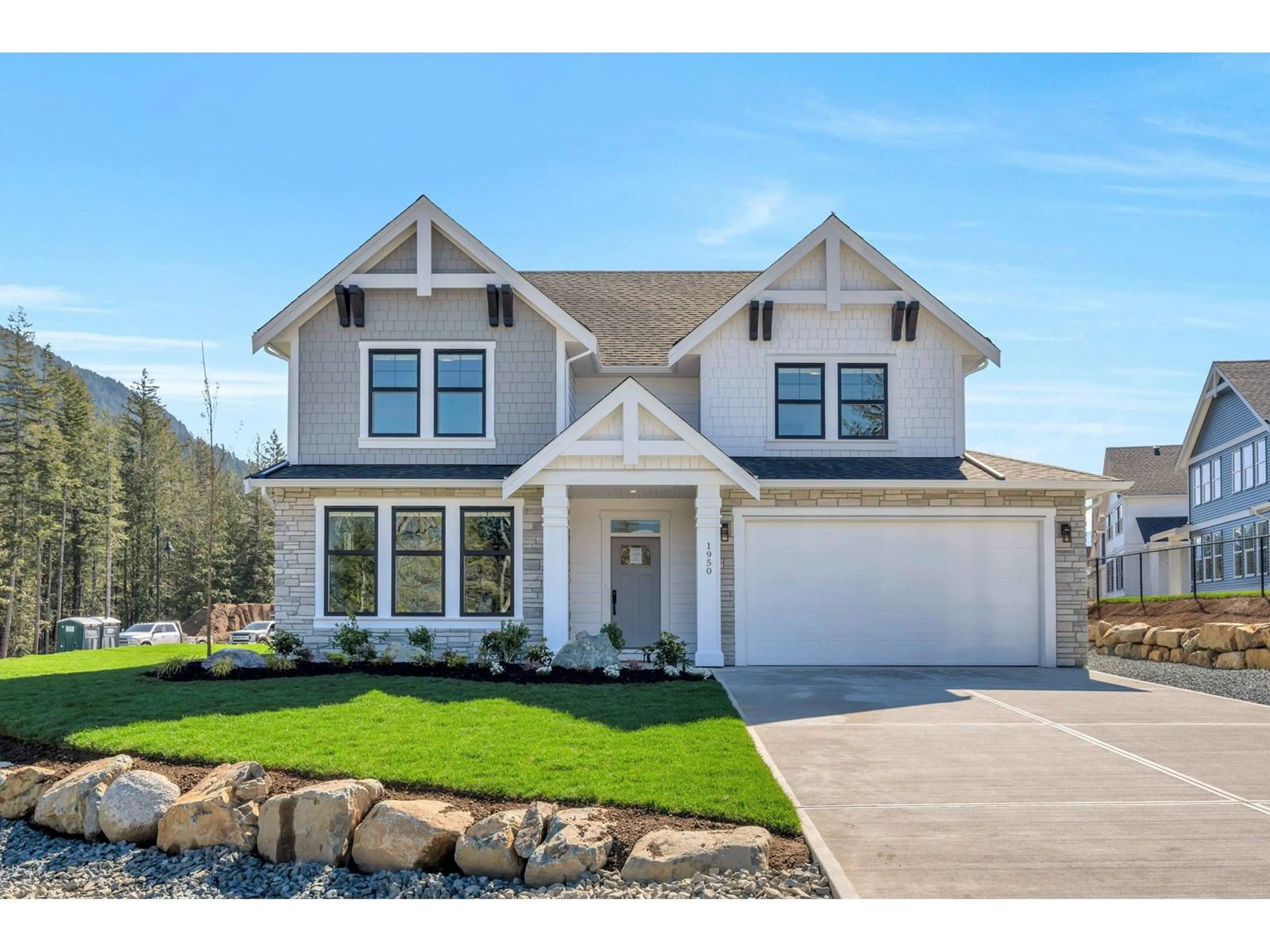 Home with vinyl exterior material, street for 1950 SPARROW HAWK PLACE, Agassiz British Columbia V0M1A1