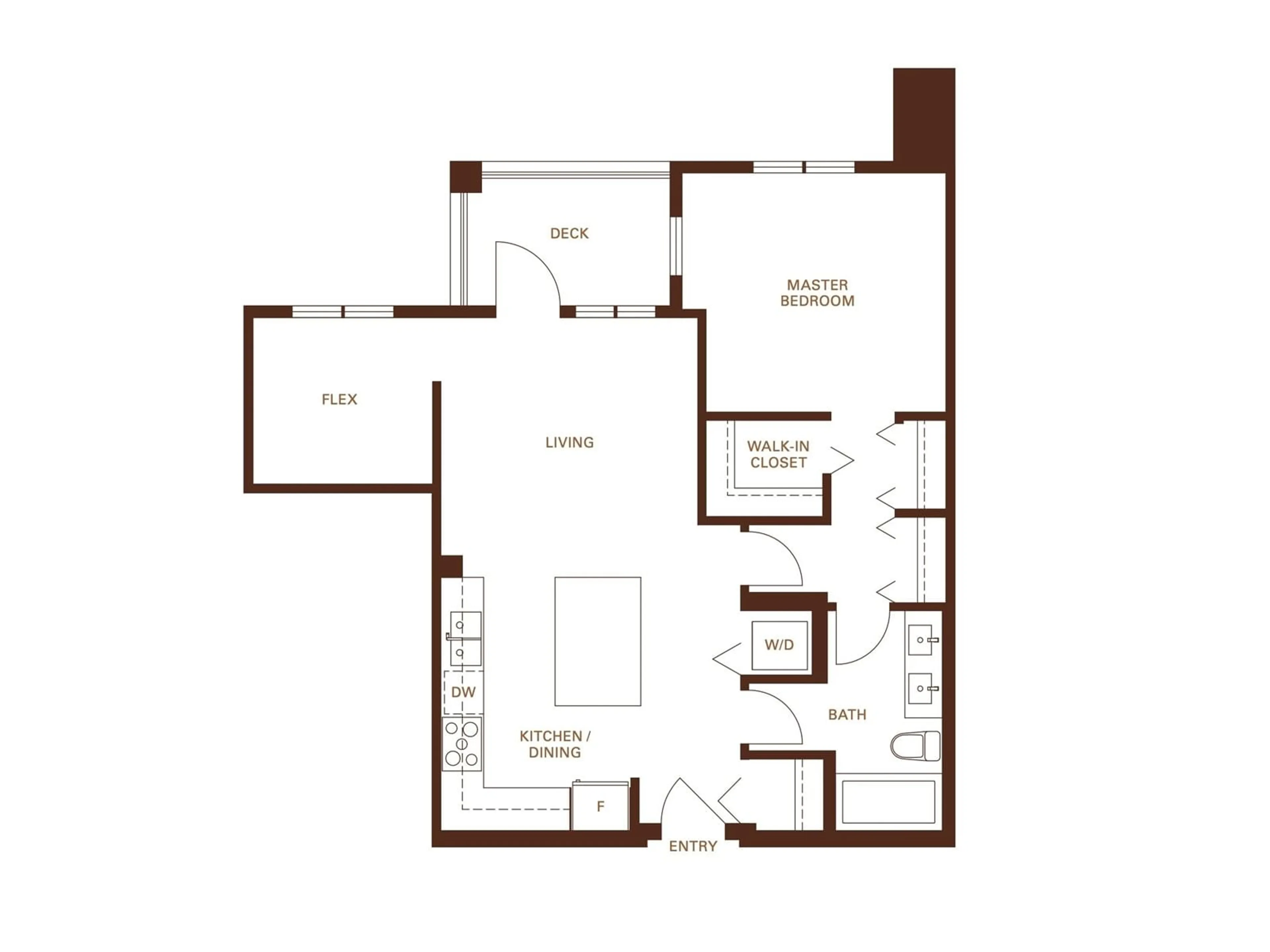 Floor plan for B222 - 8150 207, Langley British Columbia V2Y4J3