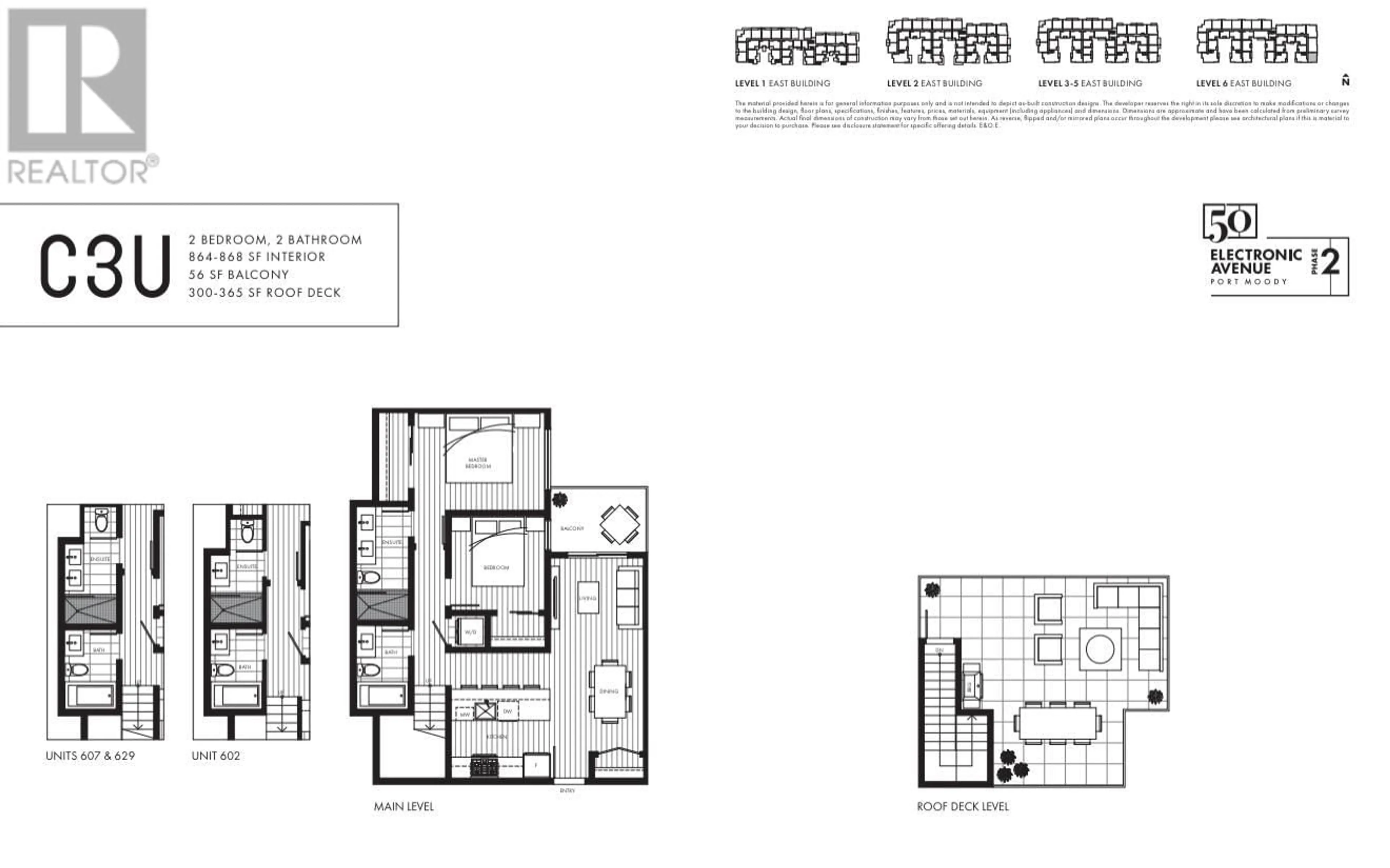 Floor plan for 631 - 55 KLAHANIE DRIVE, Port Moody British Columbia V3H0M9