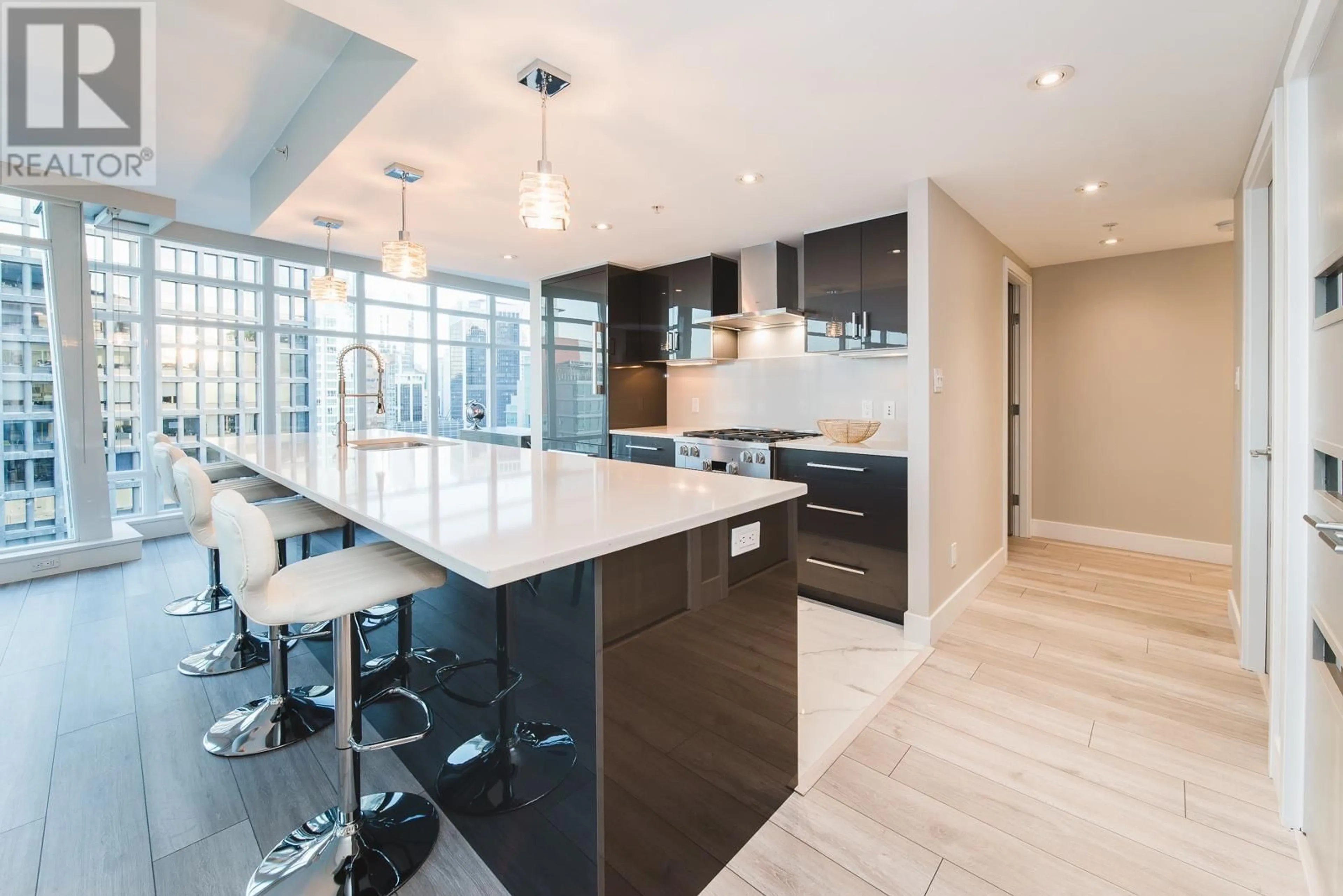 Contemporary kitchen, unknown for 2603 - 1205 HASTINGS STREET, Vancouver British Columbia V6E4T7