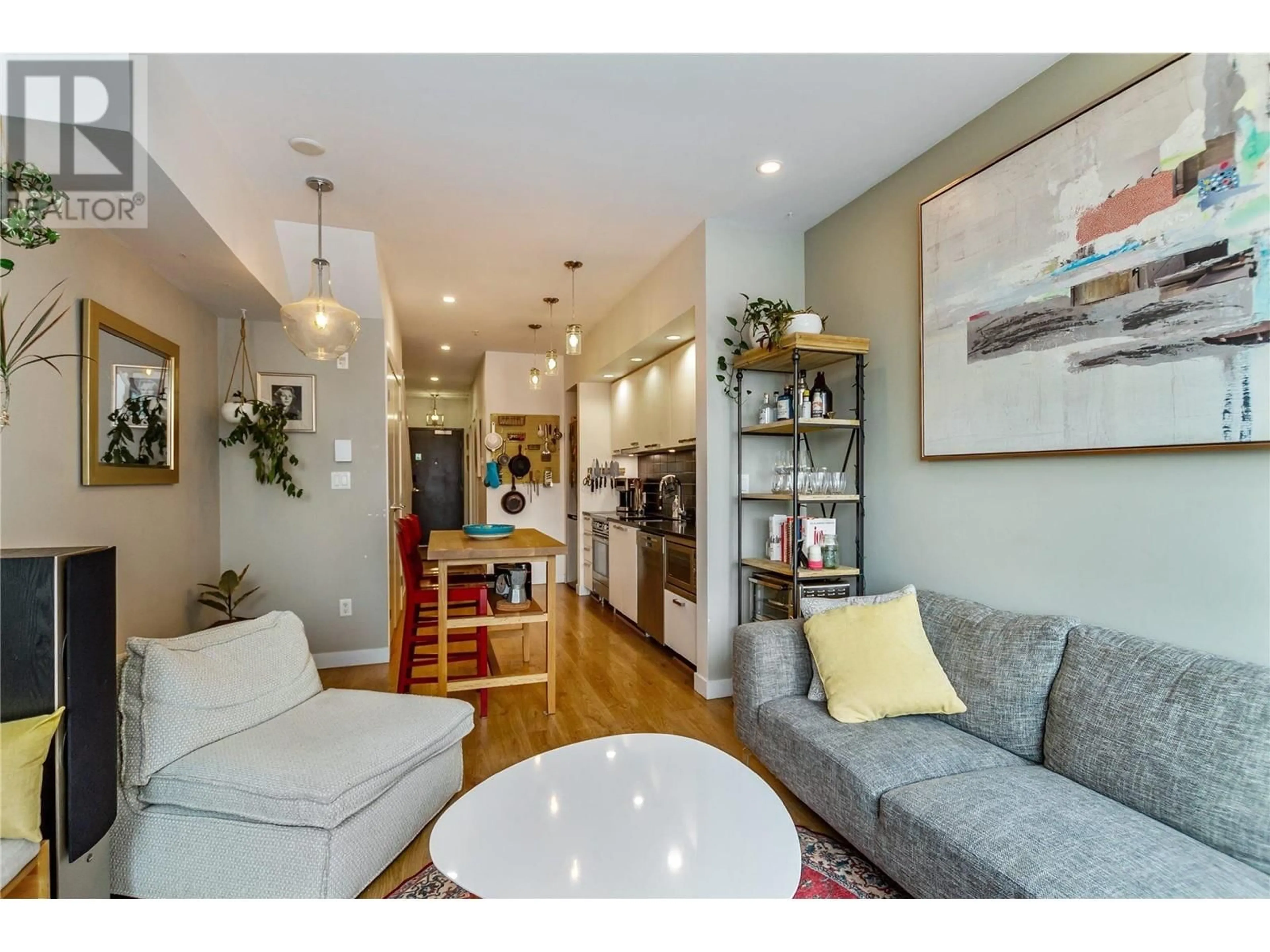 Living room with furniture, unknown for 304 - 557 CORDOVA STREET, Vancouver British Columbia V6A1L8