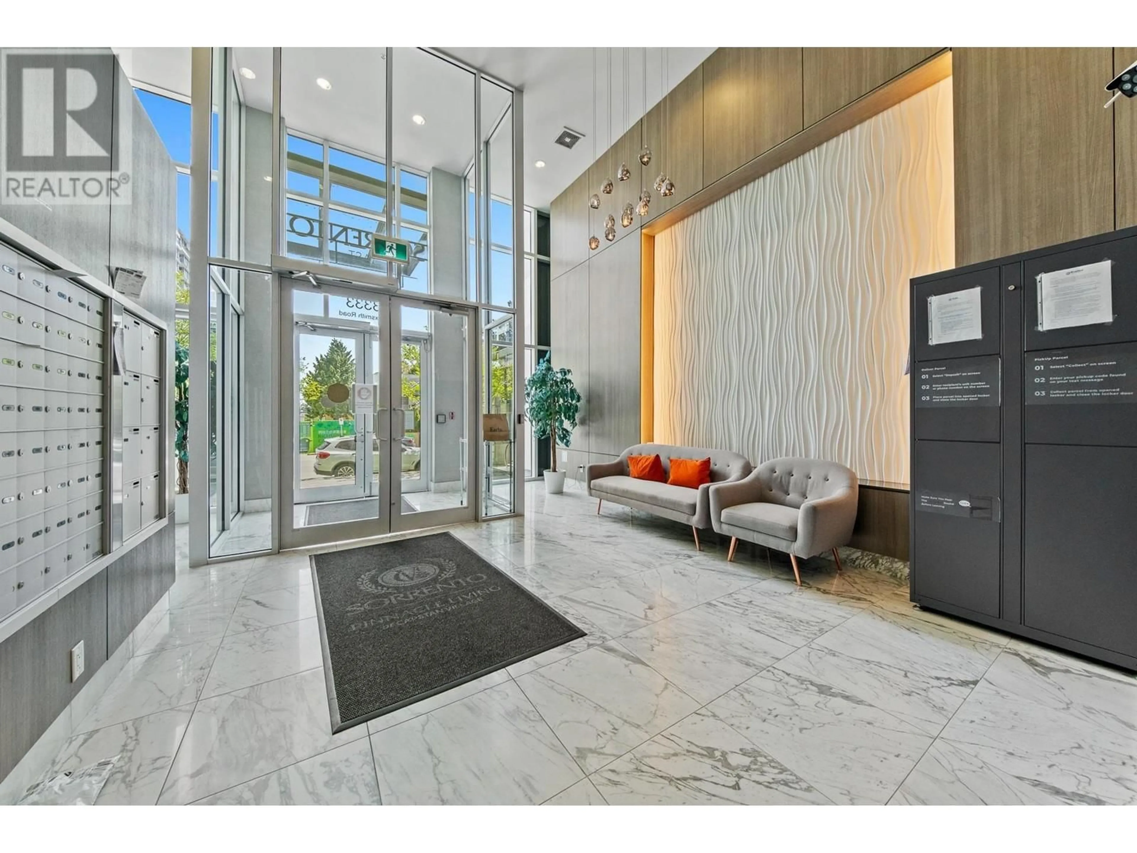 Indoor foyer for 513 - 3333 SEXSMITH ROAD, Richmond British Columbia V6X0R7